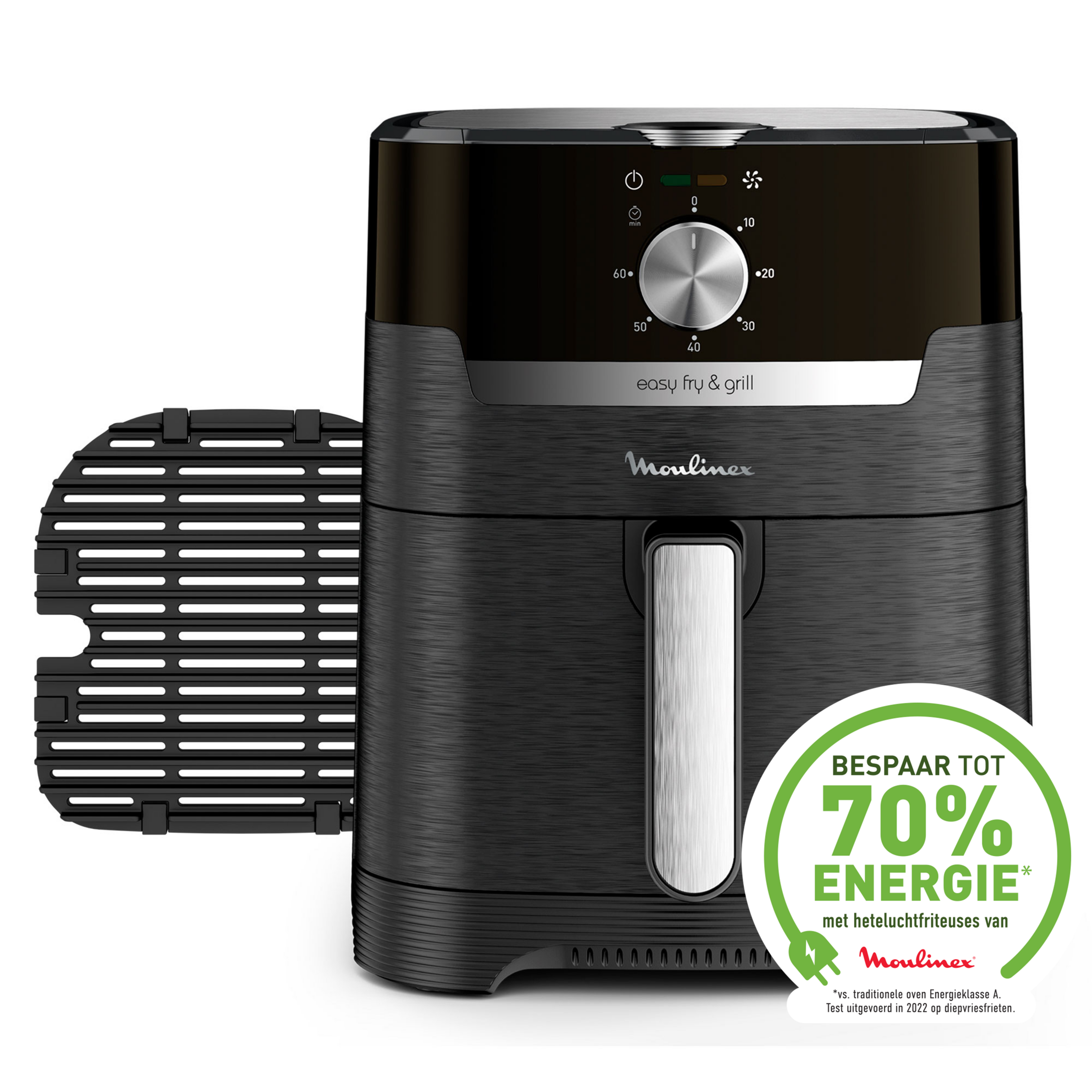 Easy Fry & Grill EZ501810 Air fryer - 8 programma's - 4,6L