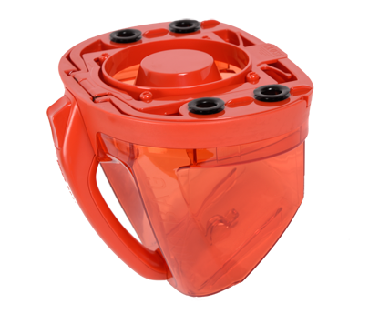Capuchon de protection anti-poussière en caoutchouc rouge A on Capuchon de protection anti-poussière en caoutchouc rouge A on