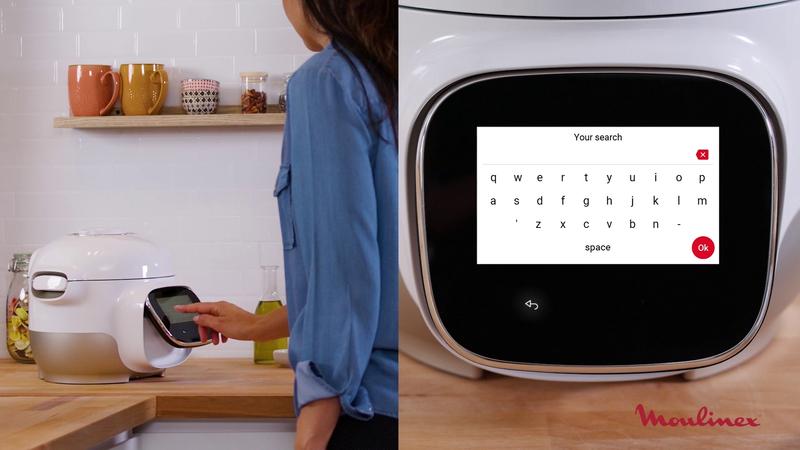 Cookeo Touch Mini, Multicuiseur connecté, 3L (2 pers.), écran tactile