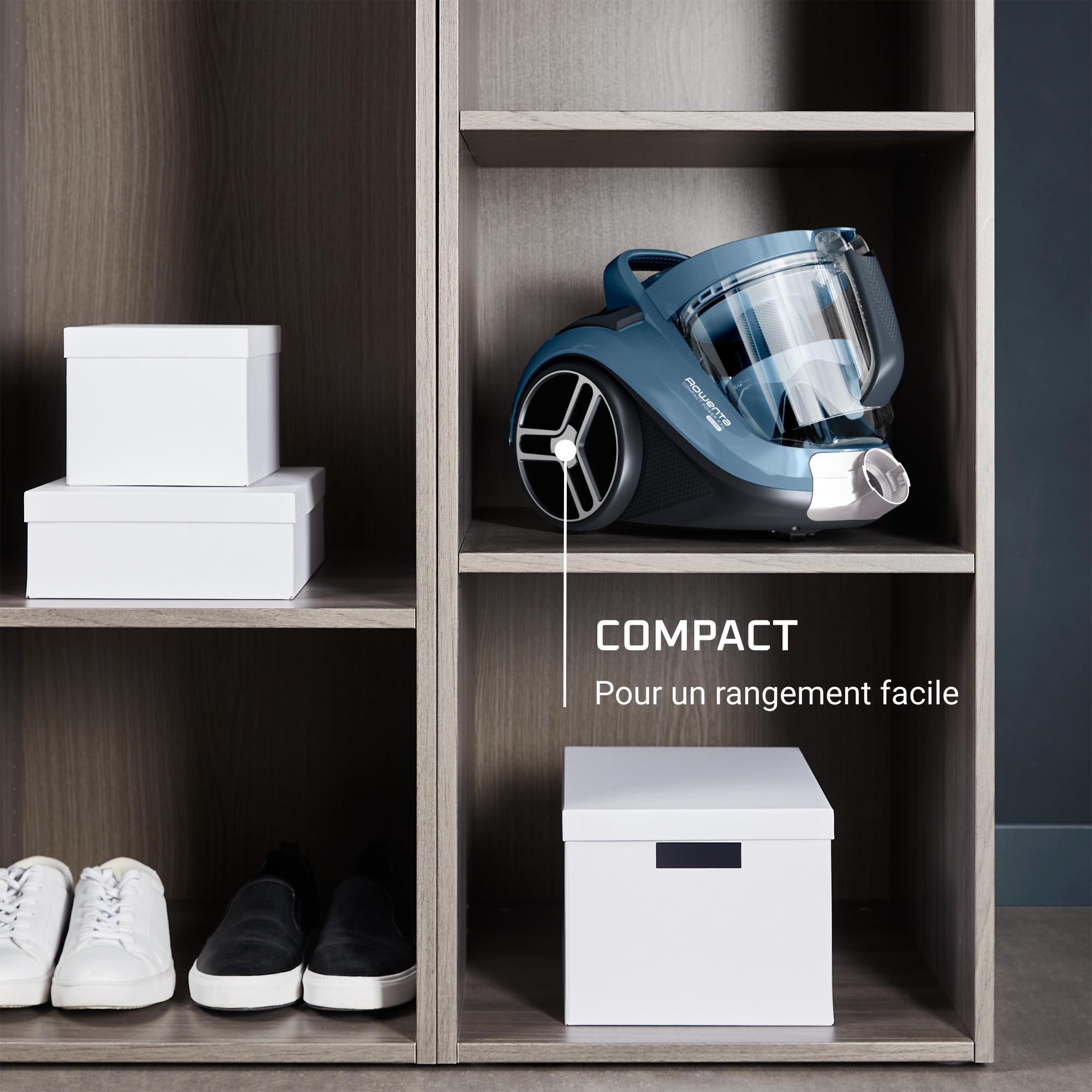 Aspirateur Sans Sac TecTake 900W - Filtre HEPA | Puissant Anti Poils | Accessoires Inclus