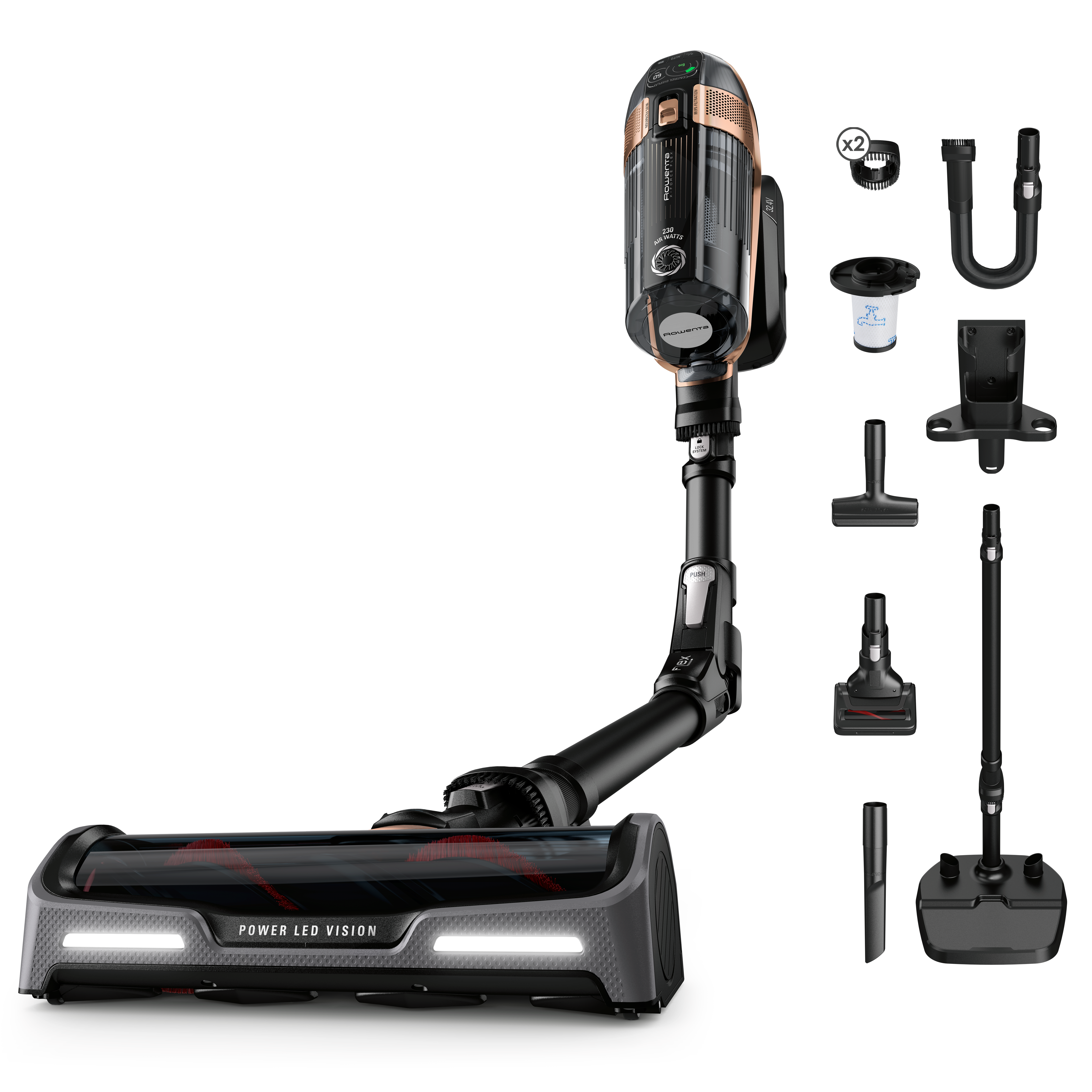 Aspirateur balai sans fil X-Force Flex Rowenta