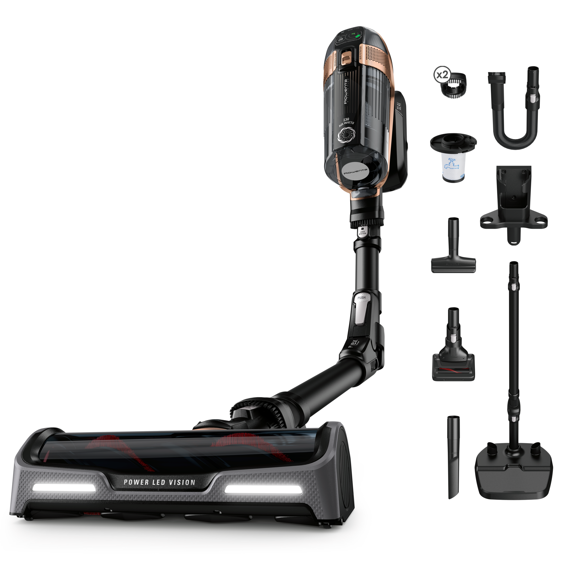 Aspirateur balai sans fil X-Force Flex Rowenta