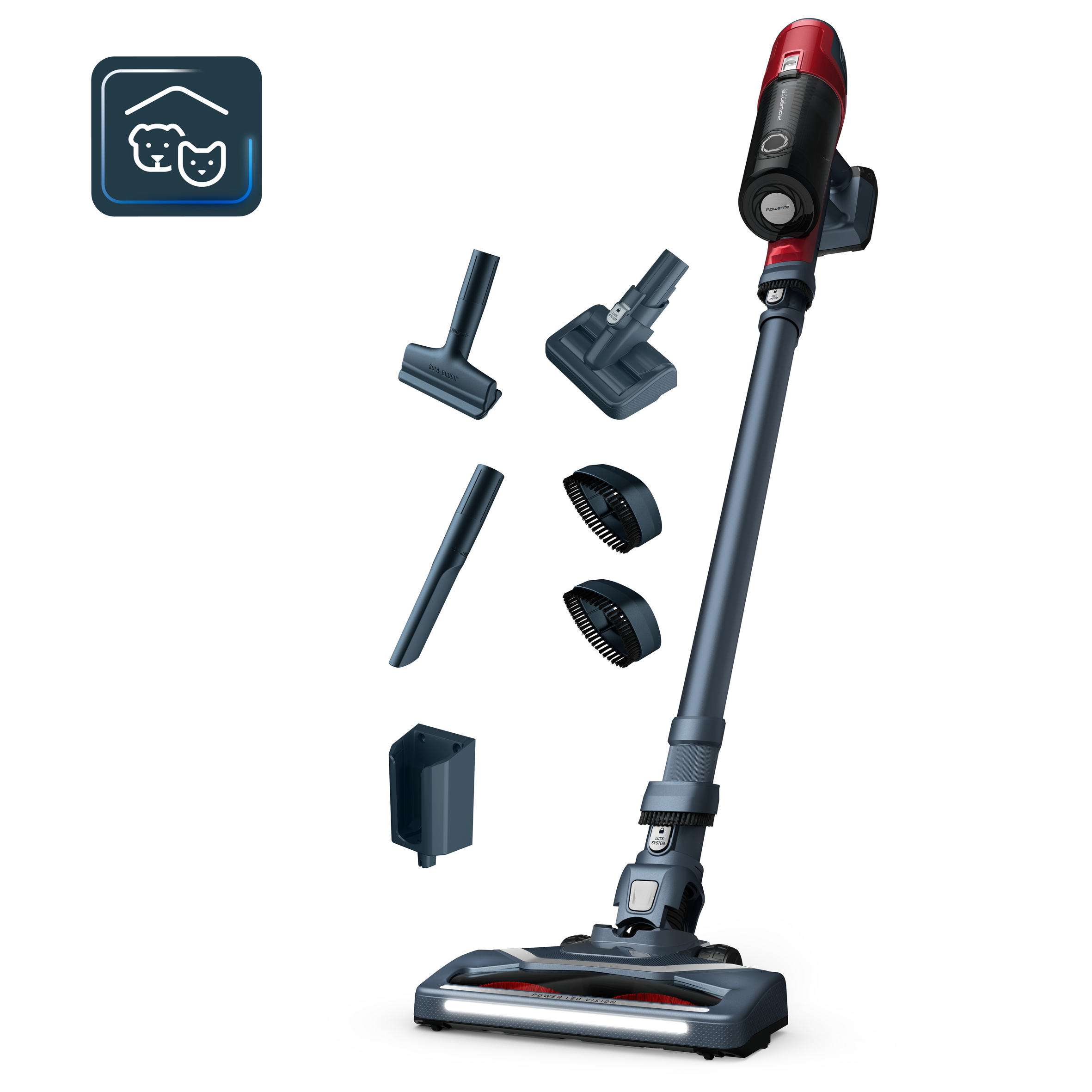 Rowenta Tefal Brush Tight broom Vacuum Cleaner Xpert 6.60 RH6821 RH6838