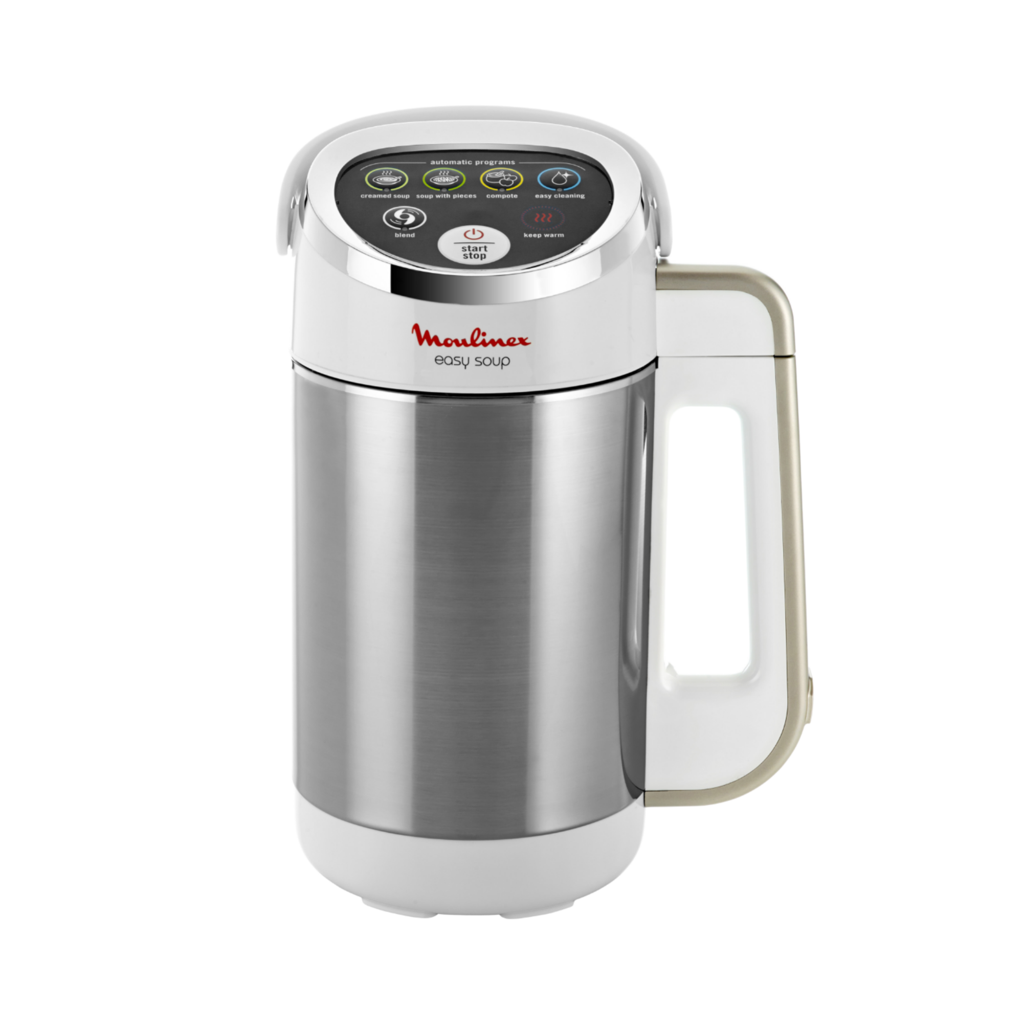 Moulinex Soup Maker YY4301FG - Cuiseur à Soupes Et Blender Chauffant Gris