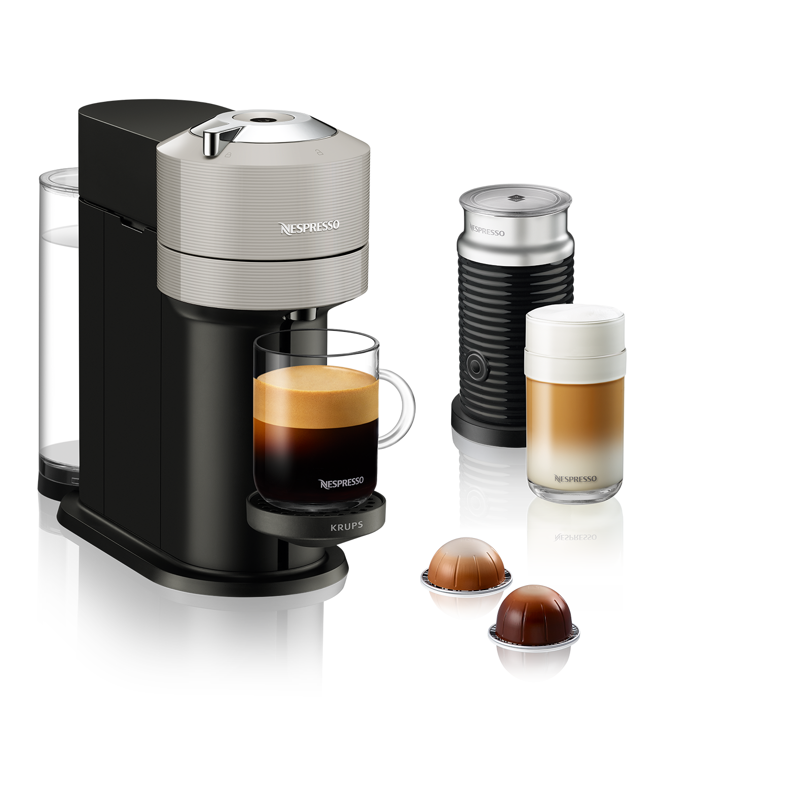 Nespresso Vertuo Next Light Grey XN910B | Nespresso | Krups