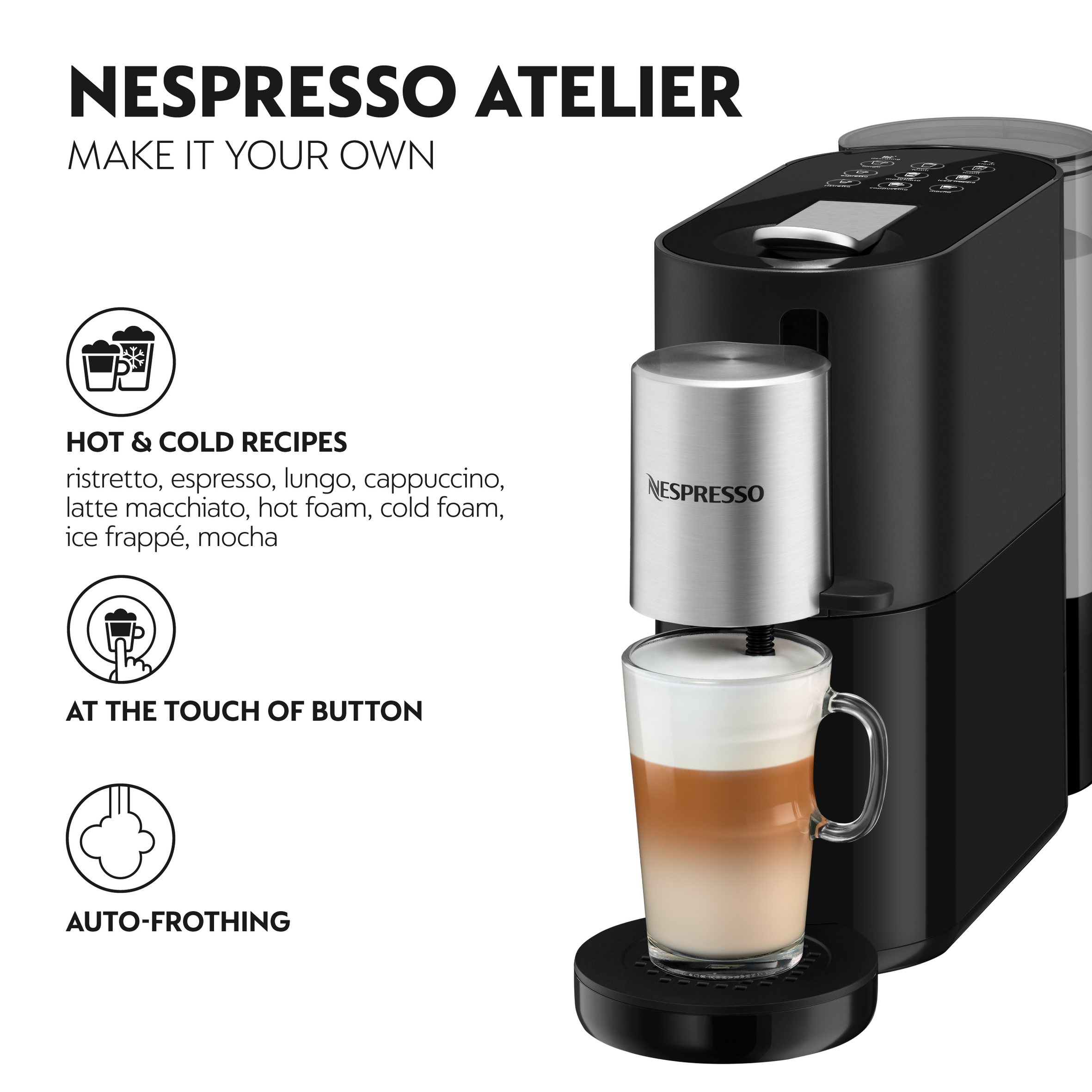 Accessoires en onderdelen Nespresso Atelier XN8908
