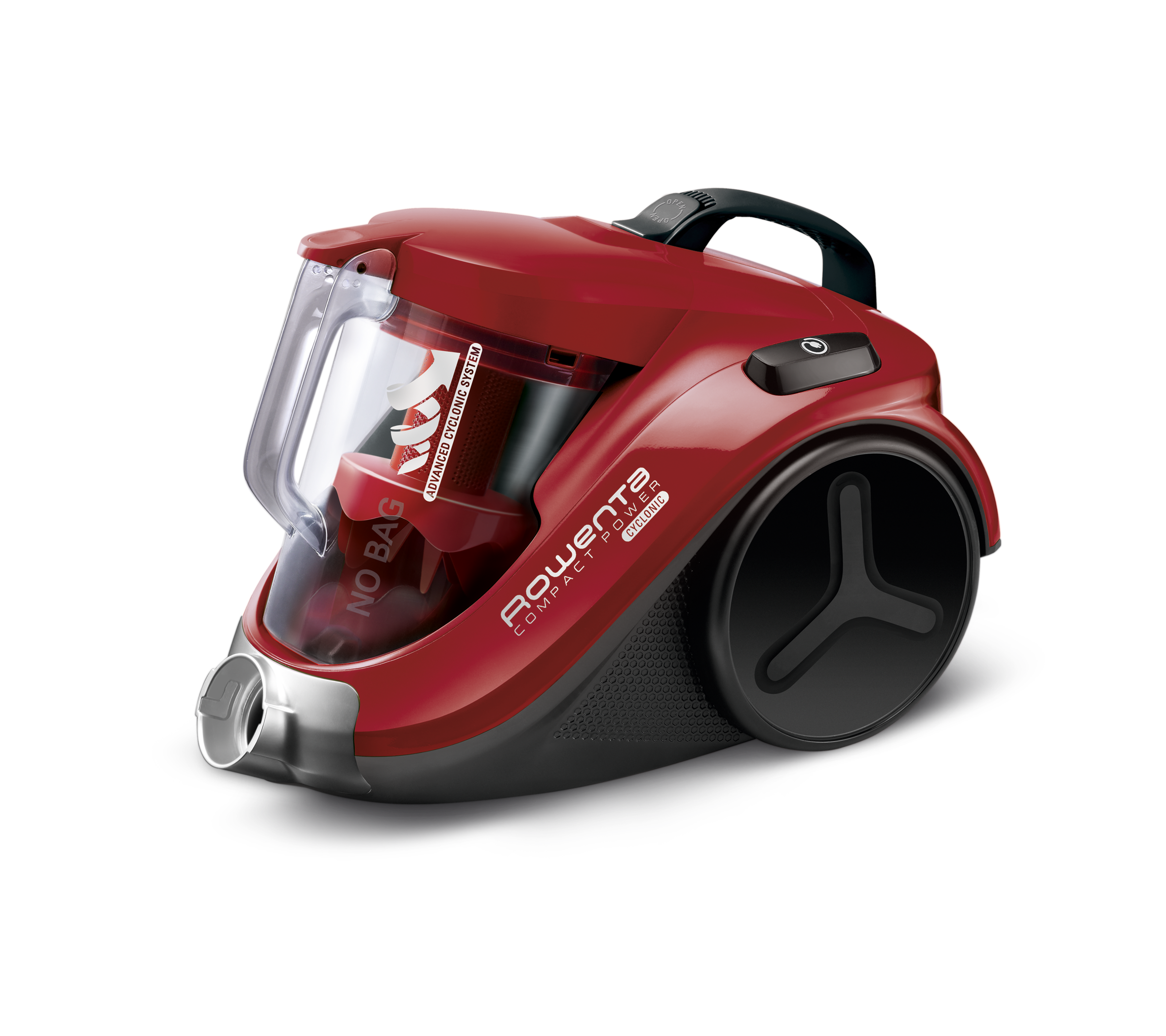 COMPACT POWER CYCLONIC ROJO Y NEGRO