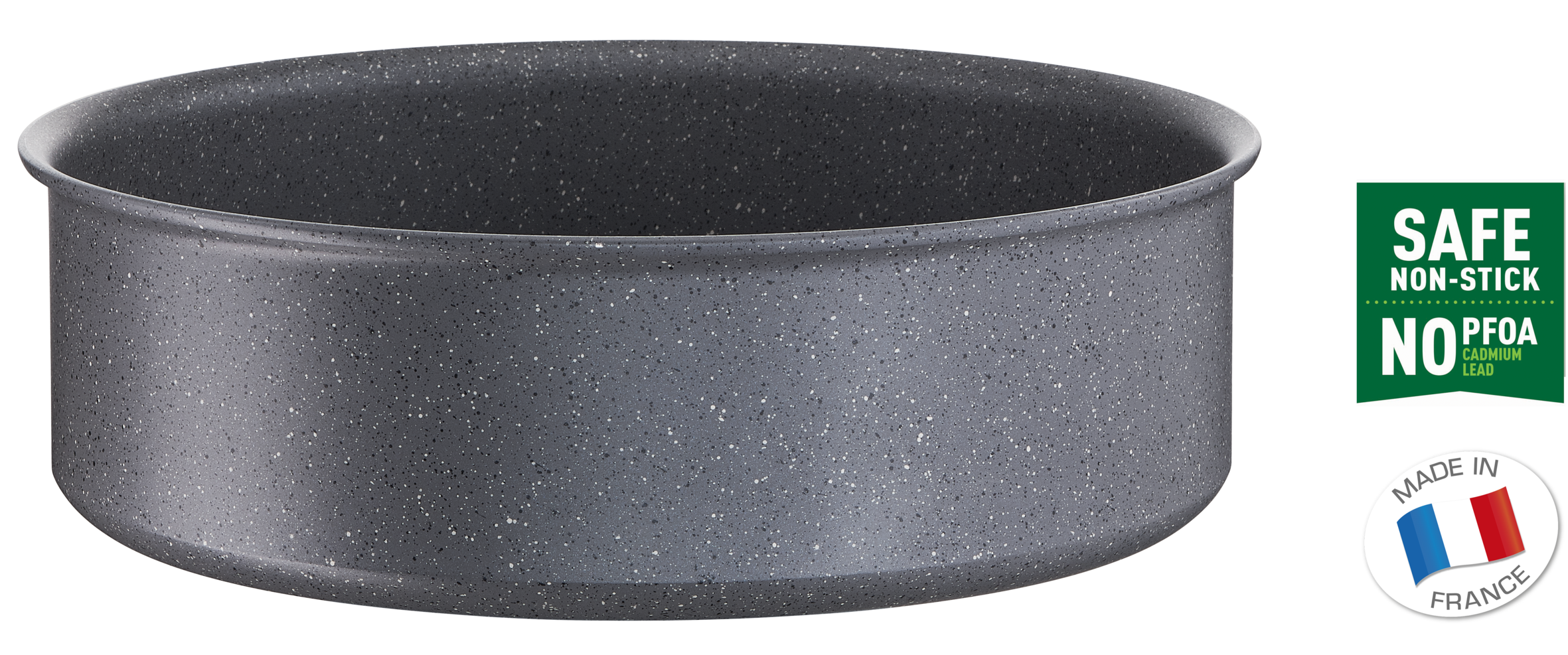 Renew Black ON keramische hapjespan 24 cm - inductie | Hapjespannen