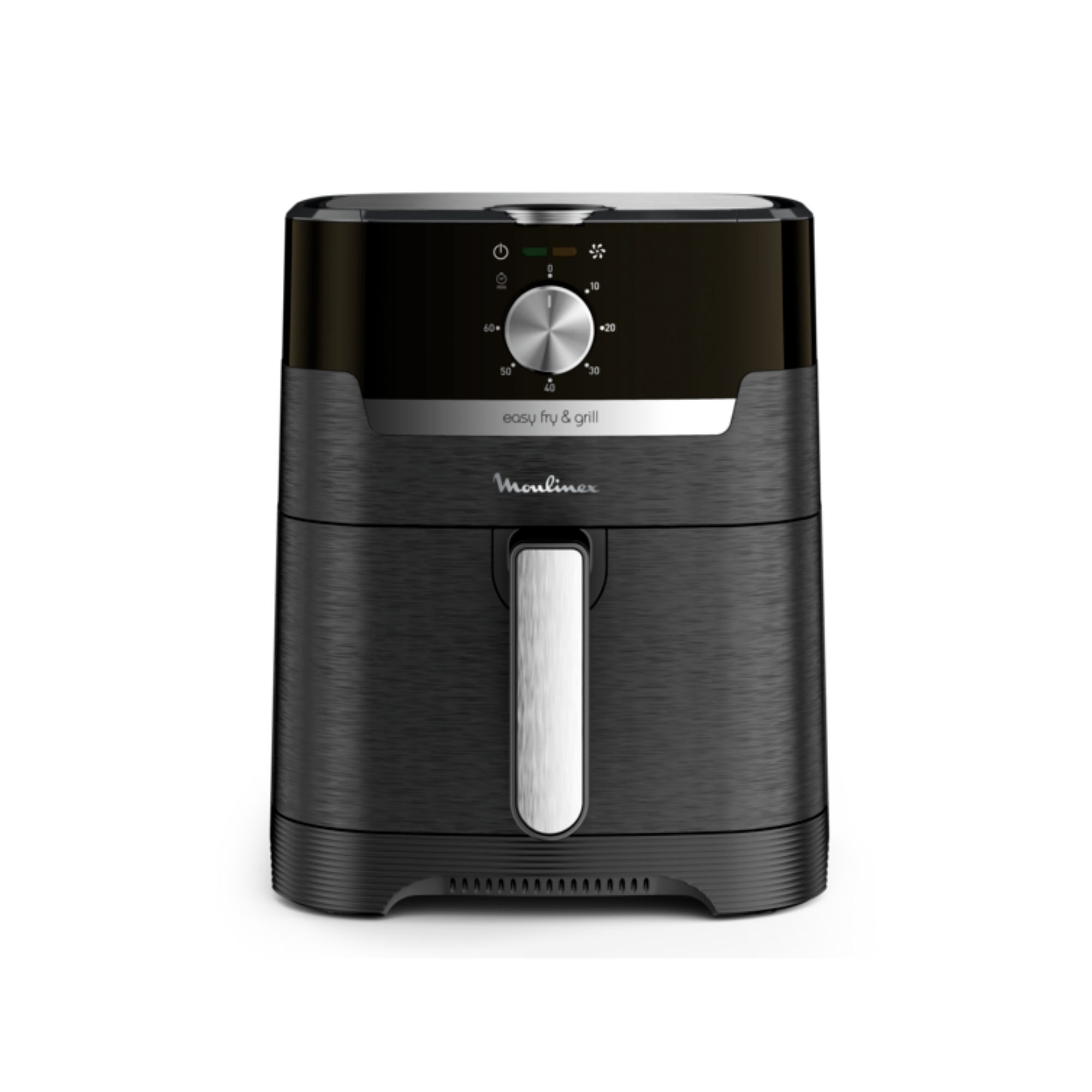 Easy Fry & Grill, Friggitrice ad Aria 4.6L,/1kg, Analogica, Funzione Grill, Griglia in Alluminio Pressofuso