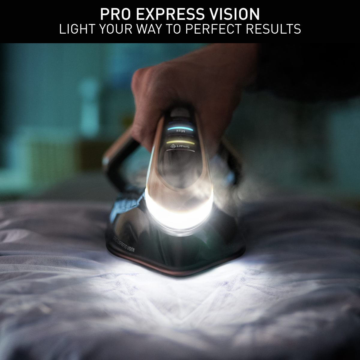 Gőzállomás Tefal Pro Express Vision GV9820E0 Arany/Fekete