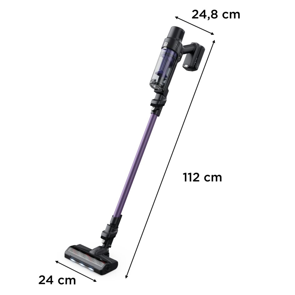 X-Pert 7.60, Aspirapolvere Senza Filo, Modello Essential, 140 W, Autonomia 45 Min