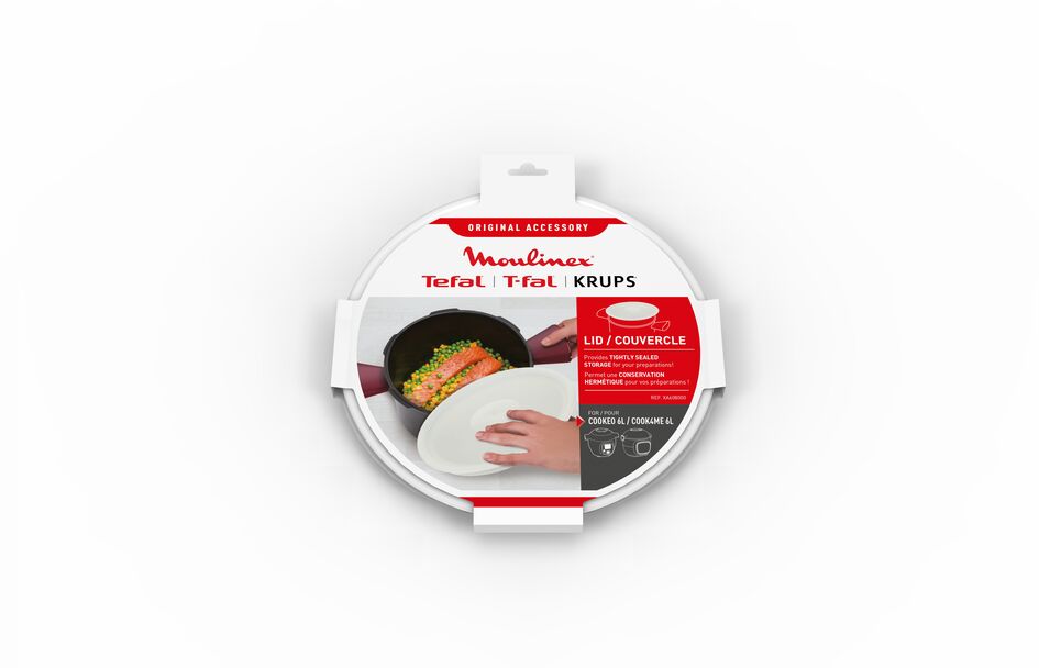 Moulinex XA608000 – Set Di 2 Coperchi Per Conservare La Vaso Del Cookeo