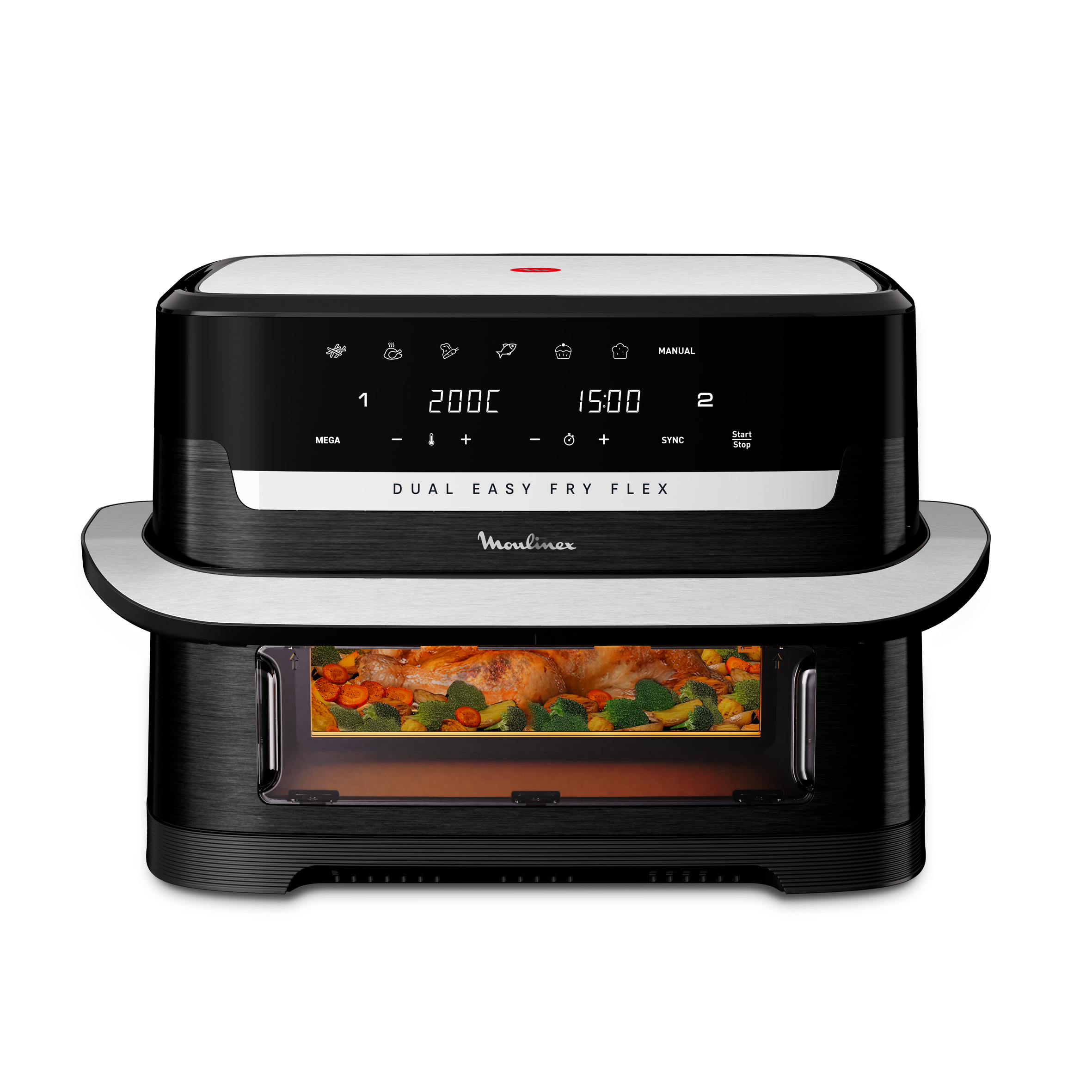 Moulinex Dual Easy Fry Flex 9 L