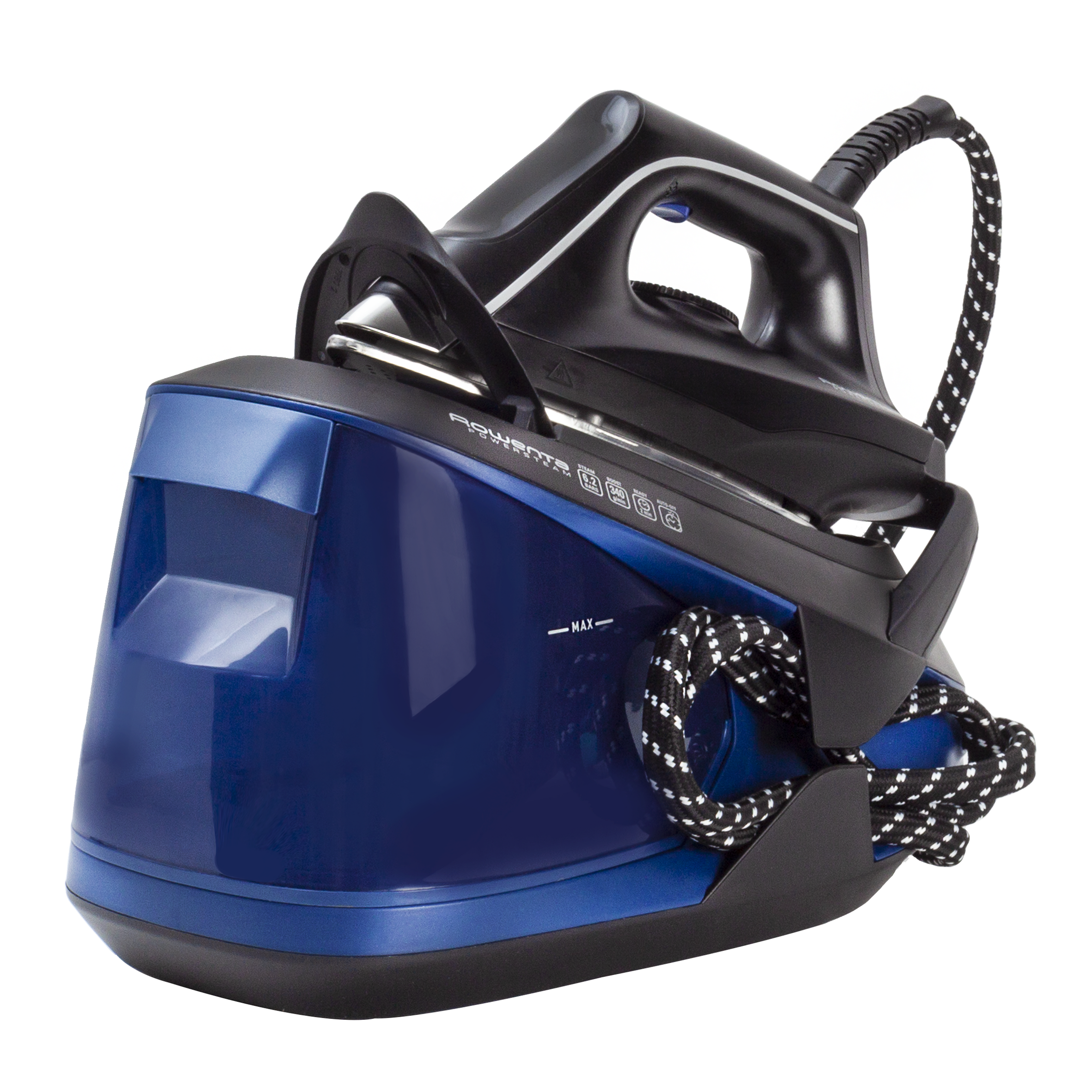 Powersteam de Rowenta, centro de planchado, 6,2 bar, 1,7L, Vapor de Alto Rendimiento, Sistema Antical, Modo Eco y Diseño Compacto