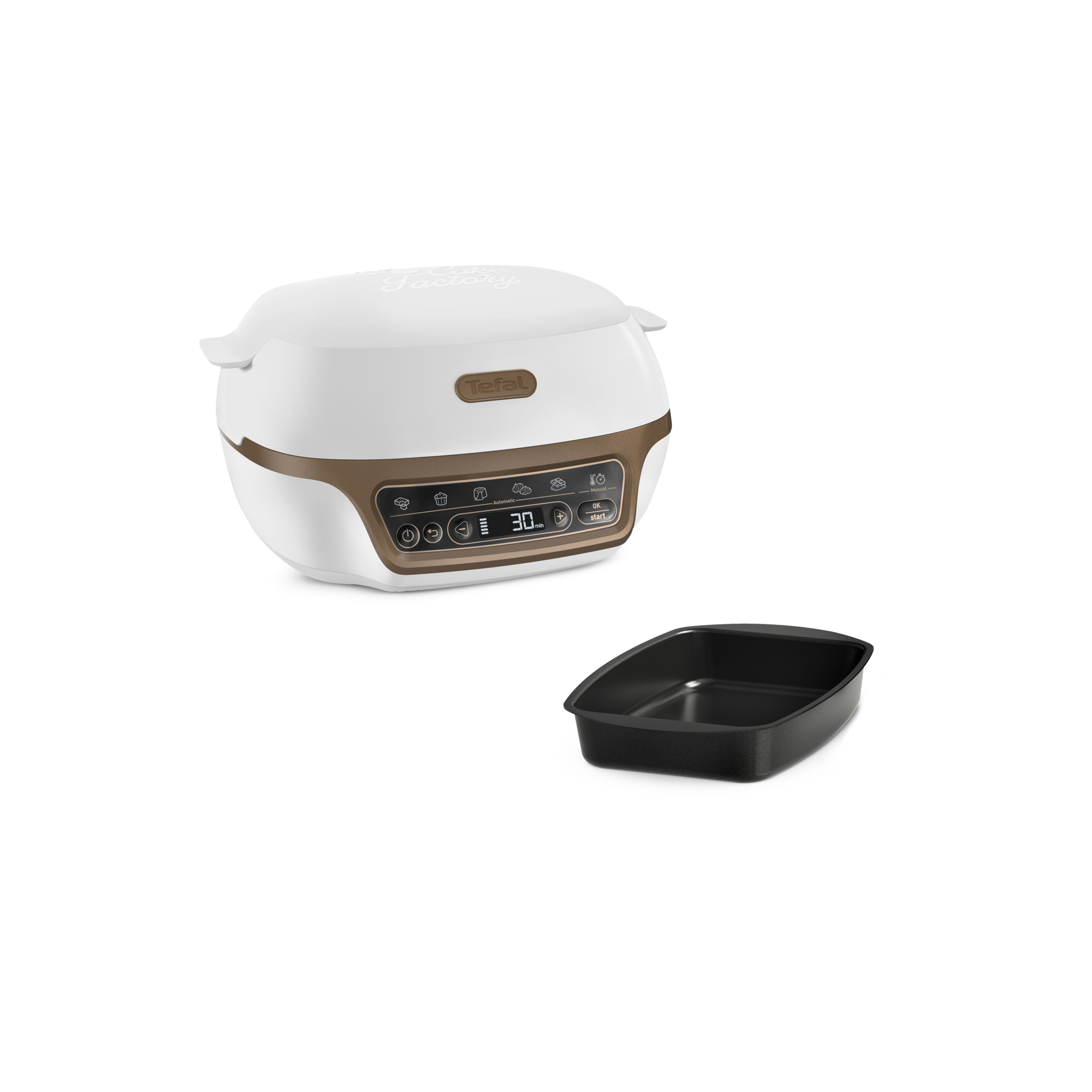 Cake Factory, Appareil à gâteau, 5 programmes automatiques intelligents, Compact