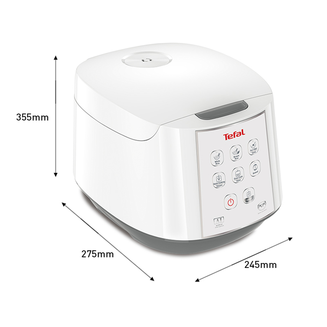 Tefal Easy Rice Fuzzy Logic Rice Cooker 1.8L RK7321 (10 Cups) TEFAL