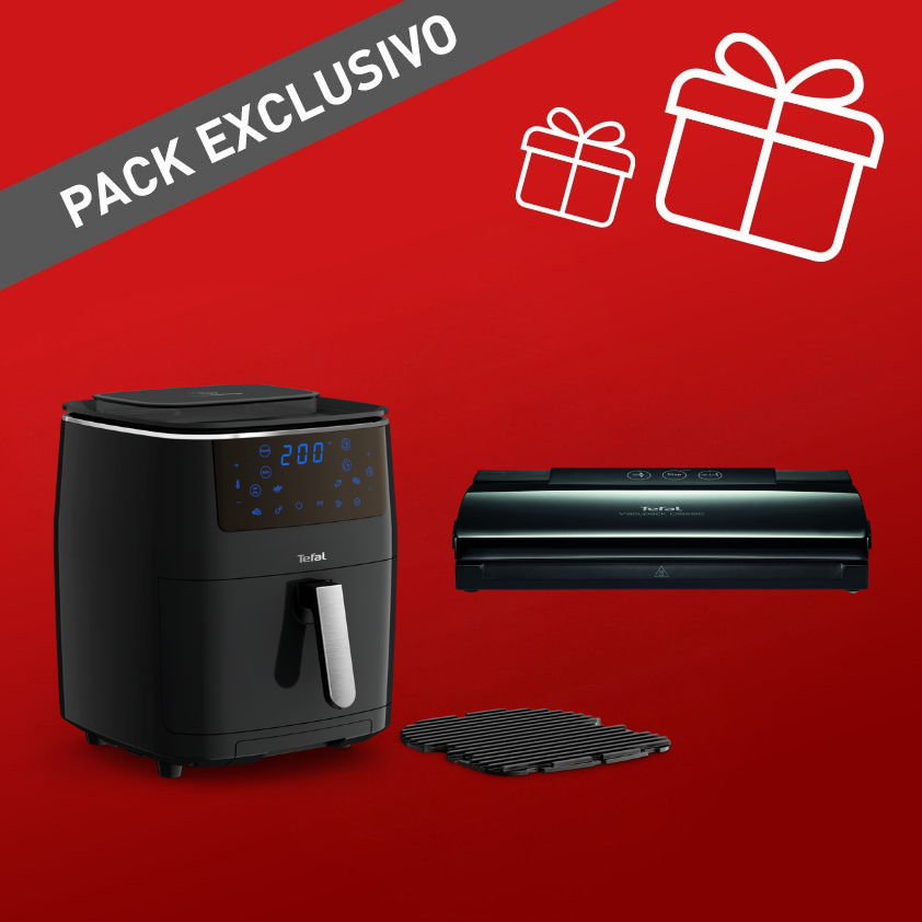 Pack freidora de aire Easy Fry & Steam con envasadora al vacío