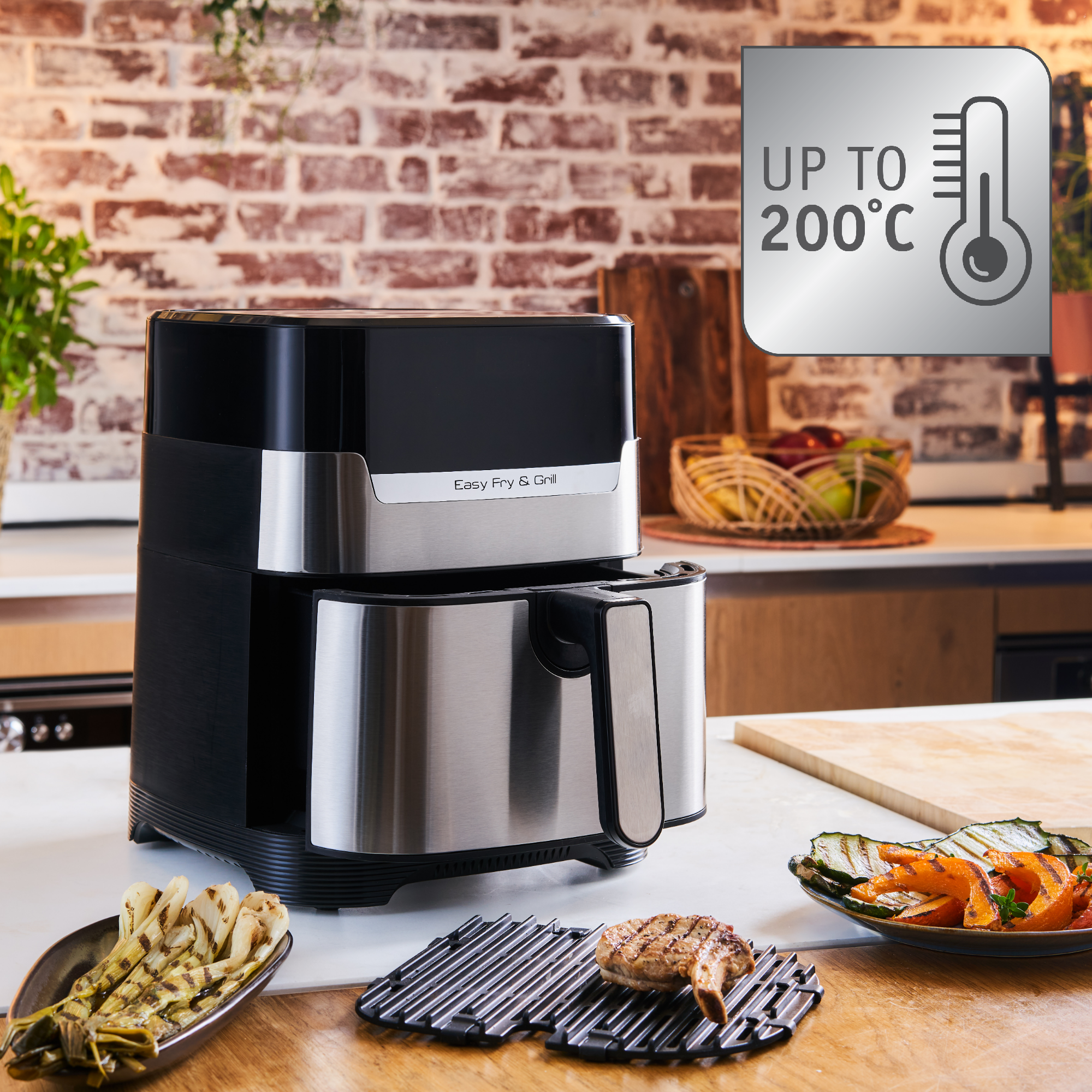 Maniglia Per Friggitrice Ad Aria Moulinex Tefal - Ricambio Originale Per Modelli Easy Fry Grill - Foto 8