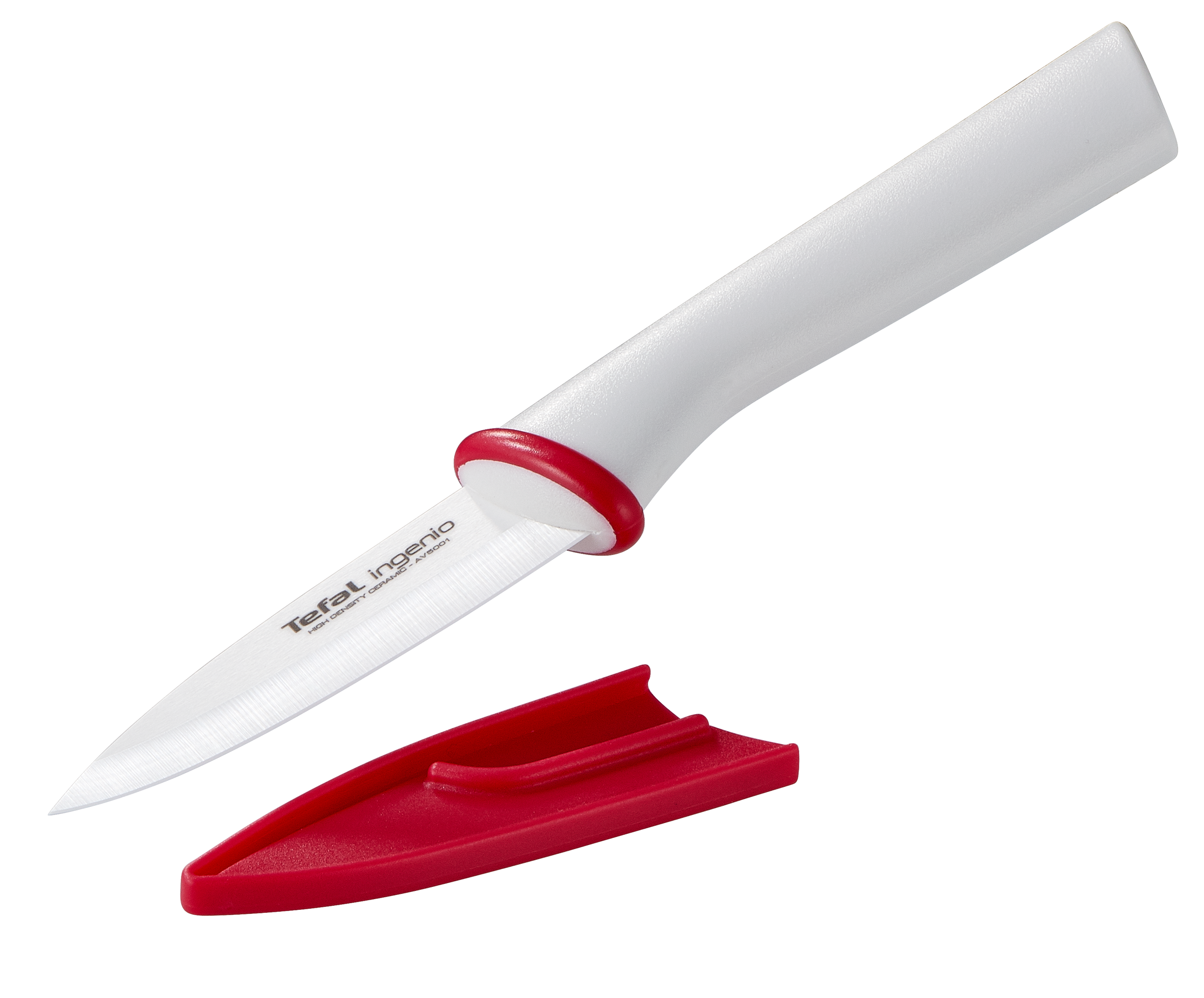 CUCHILLO CERÁMICA INGENIO - PELADOR 8 CM + FUNDA PROTECTORA