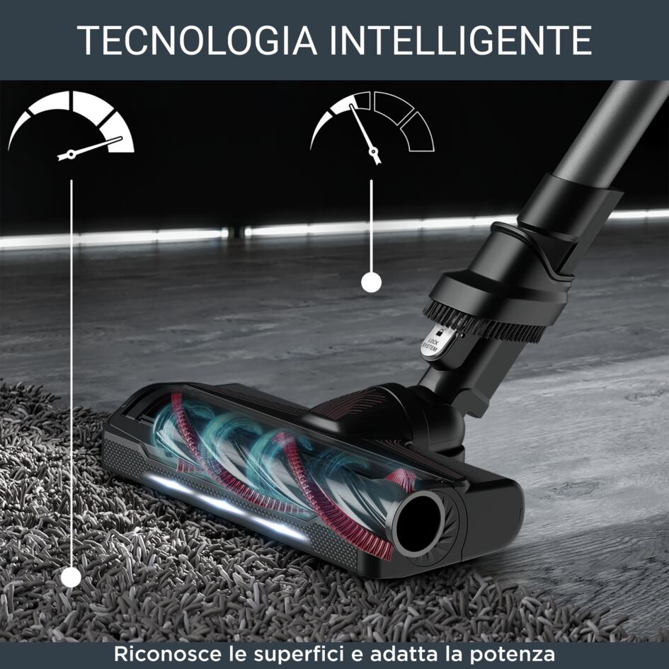 X-Force Flex 9.60, Aspirapolvere Senza Filo, Modello Allergy, 100 AW, Autonomia 45 Min