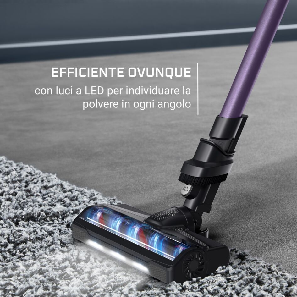 X-Pert 7.60, Aspirapolvere Senza Filo, Modello Essential, 140 W, Autonomia 45 Min