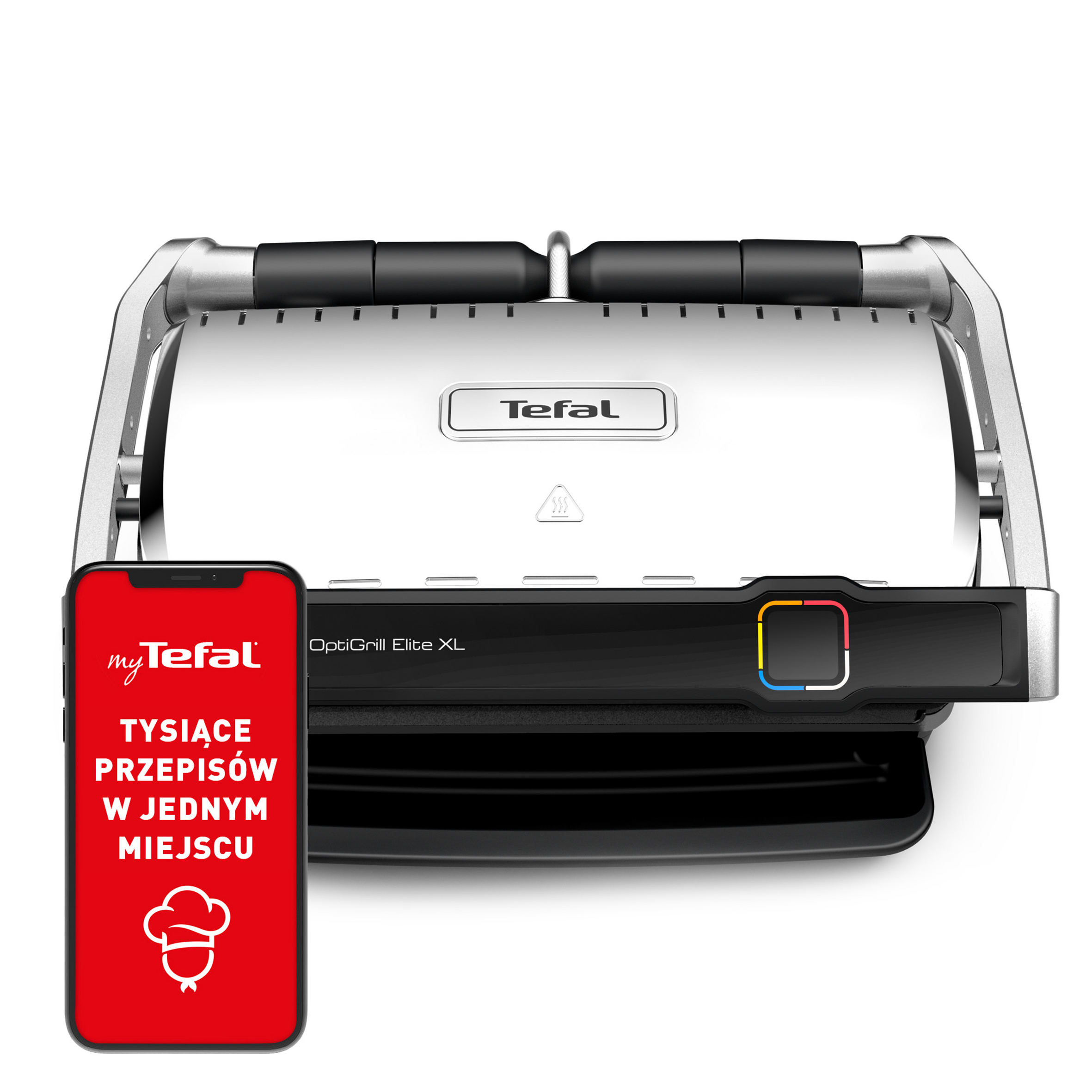 Grill elektryczny TEFAL OPTIGRILL ELITE XL GC760D