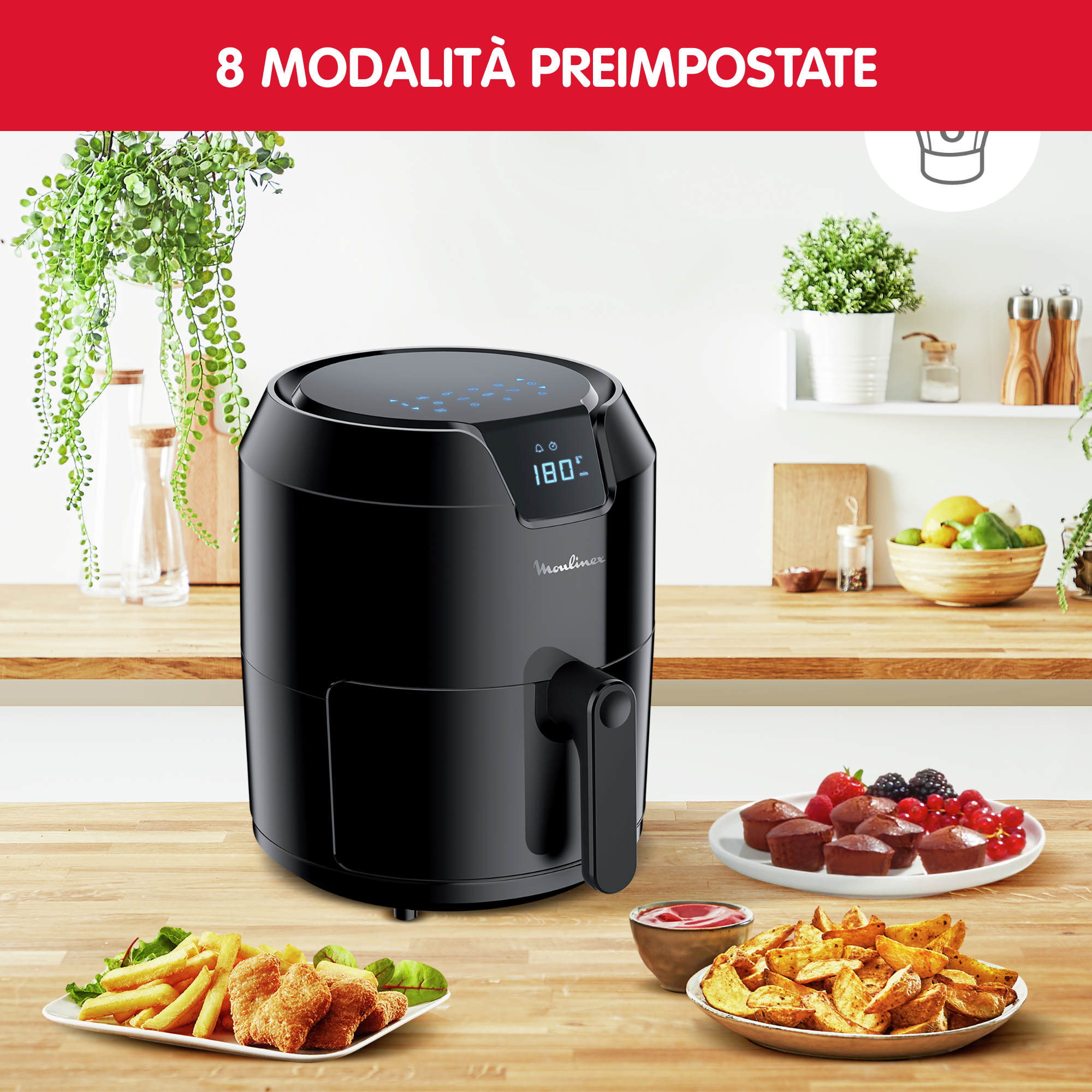 100 pezzi di carta da forno per Tefal EY9018 Dual Easy Fry EY905D 5,2/3,1 l, carta da forno per friggitrice ad aria calda Philips Dual Basket Airfryer serie 3000, Moulinex 8,3 l 100 pezzi di carta da forno per Tefal EY9018 Dual Easy Fry EY905D 5,2/3,1 l, carta da forno per friggitrice ad aria calda Philips Dual Basket Airfryer serie 3000, Moulinex 8,3 l