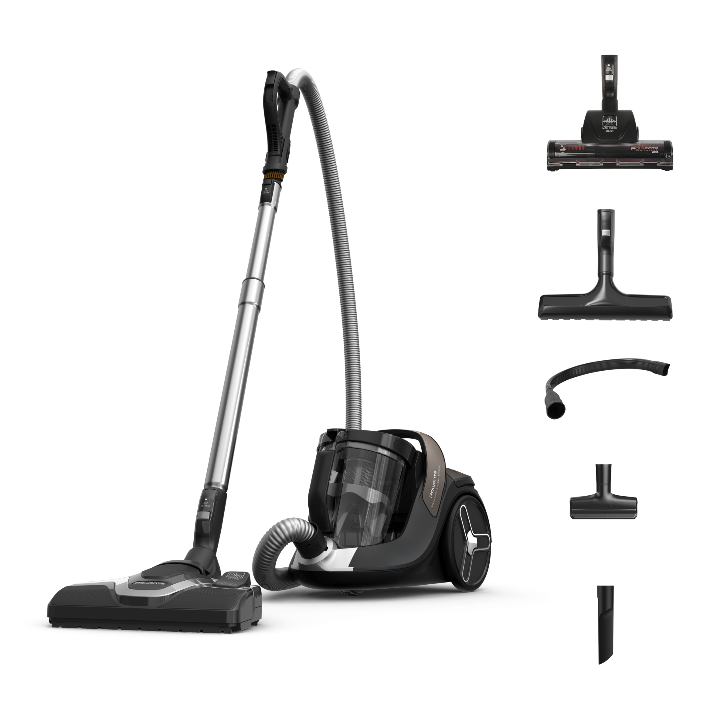 Bezsáčkový vysavač Green Force Cyclonic Effitech®+ Total Clean RO7C89