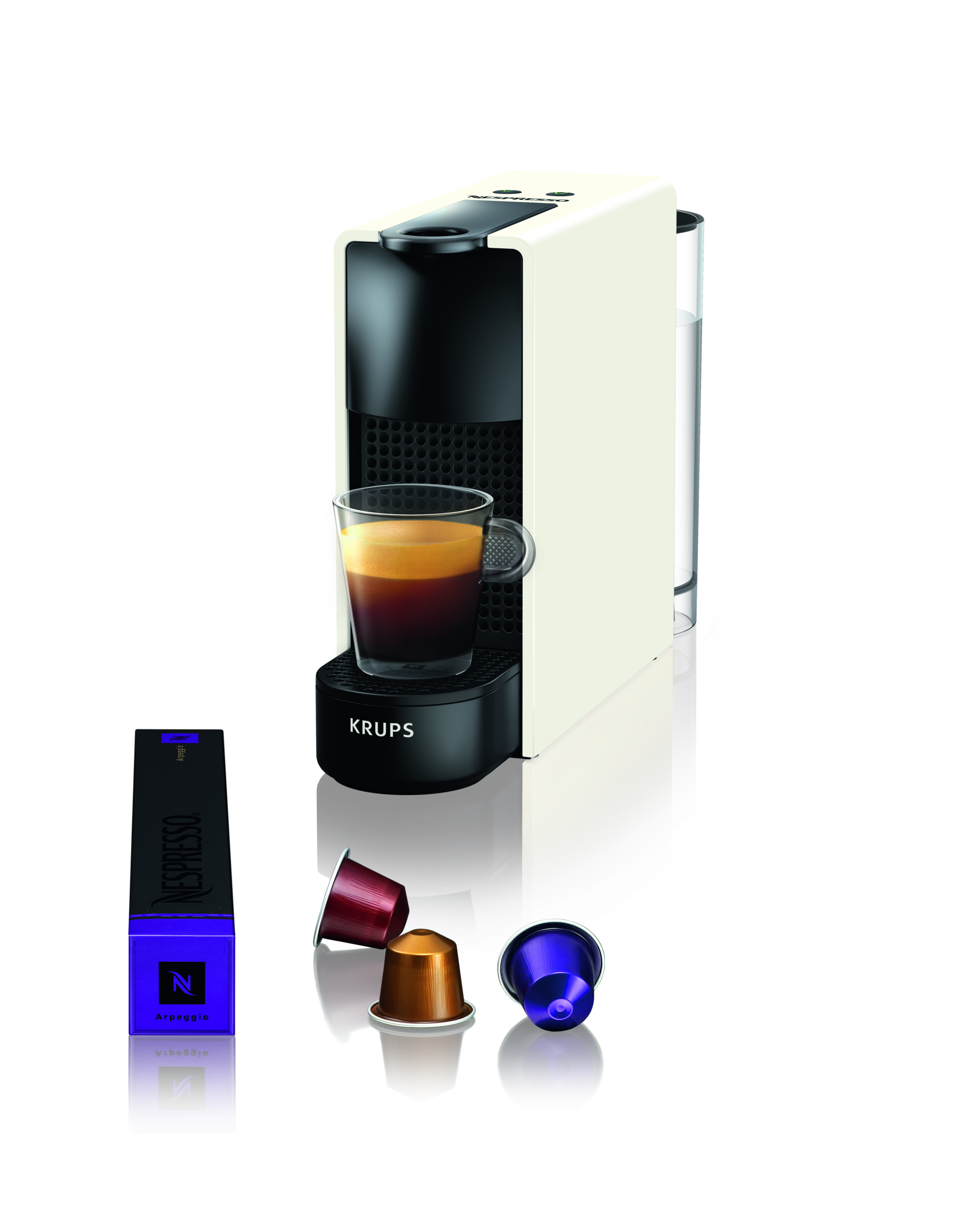 Nespresso Krups Essenza Mini blanche