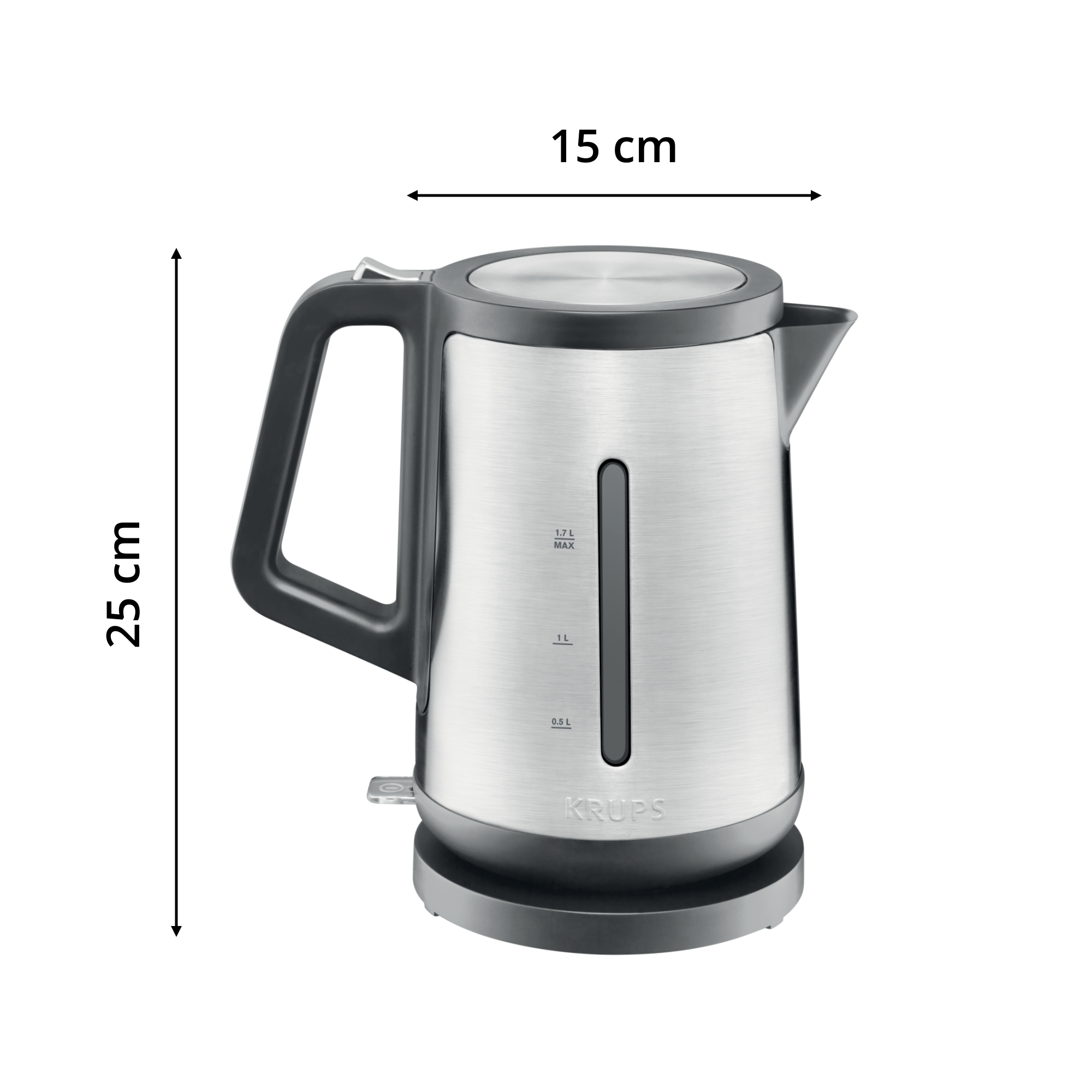 KRUPSクラップス　電気ケトルBW442D50 Control Line Cordless Kettle | Breakfast | Krups