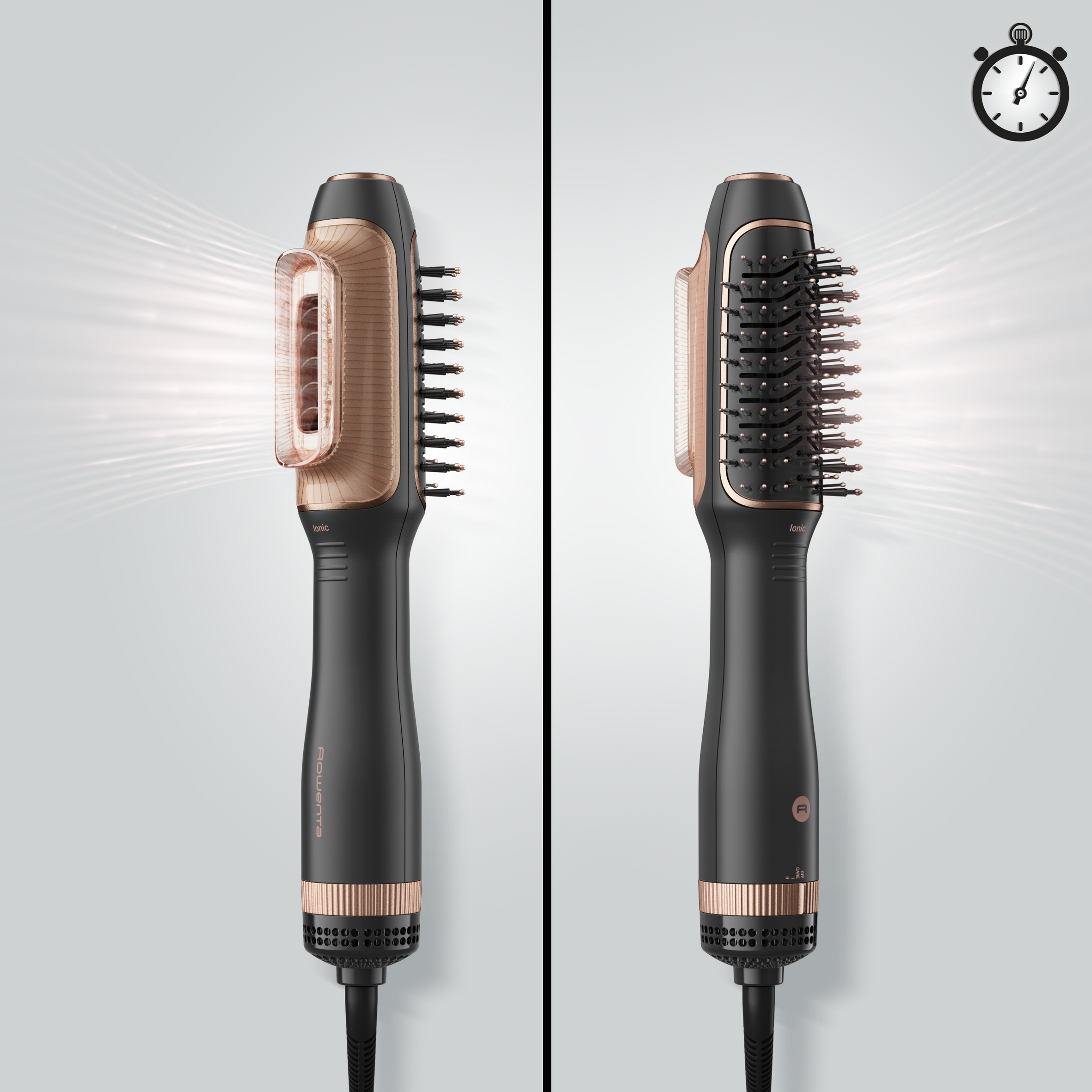 Rowenta Powerstraight Secador Con Cepillo Rowenta Cepillo Secador