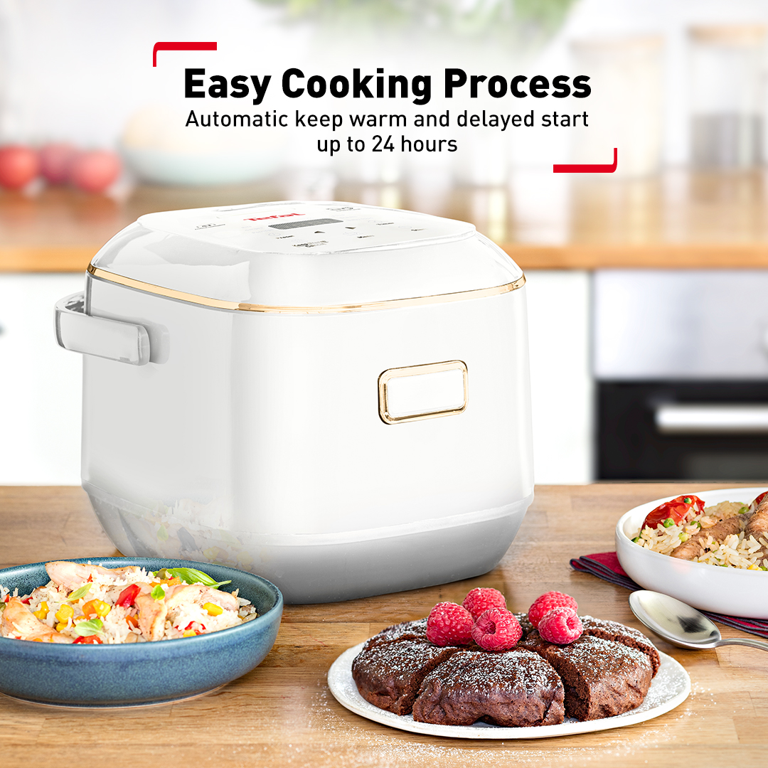 Tefal Mini Spherical Fuzzy Logic Rice Cooker 0.7L RK6011 (4 cups) TEFAL