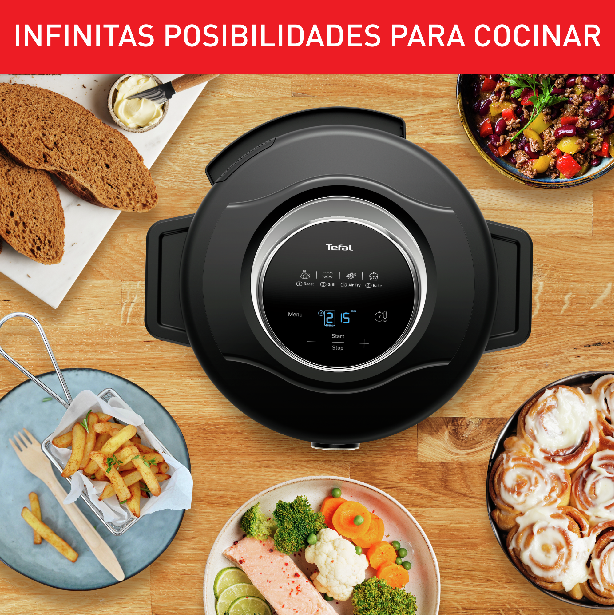 OLLA ELÉCTRICA TURBO CUISINE & FRY