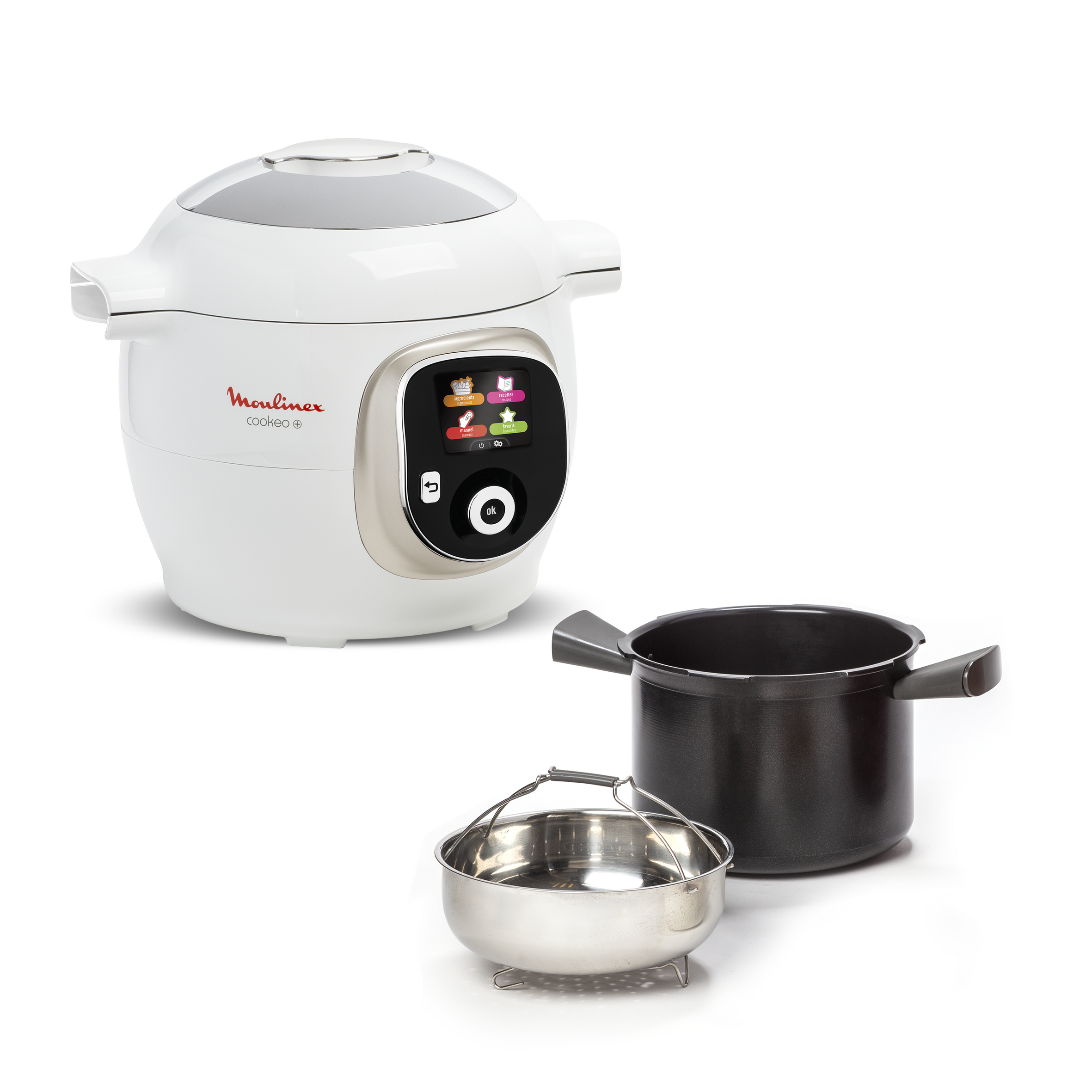 Cookeo CE700100 Intelligente hogedruk multicooker - 6 programma's - 100 recepten