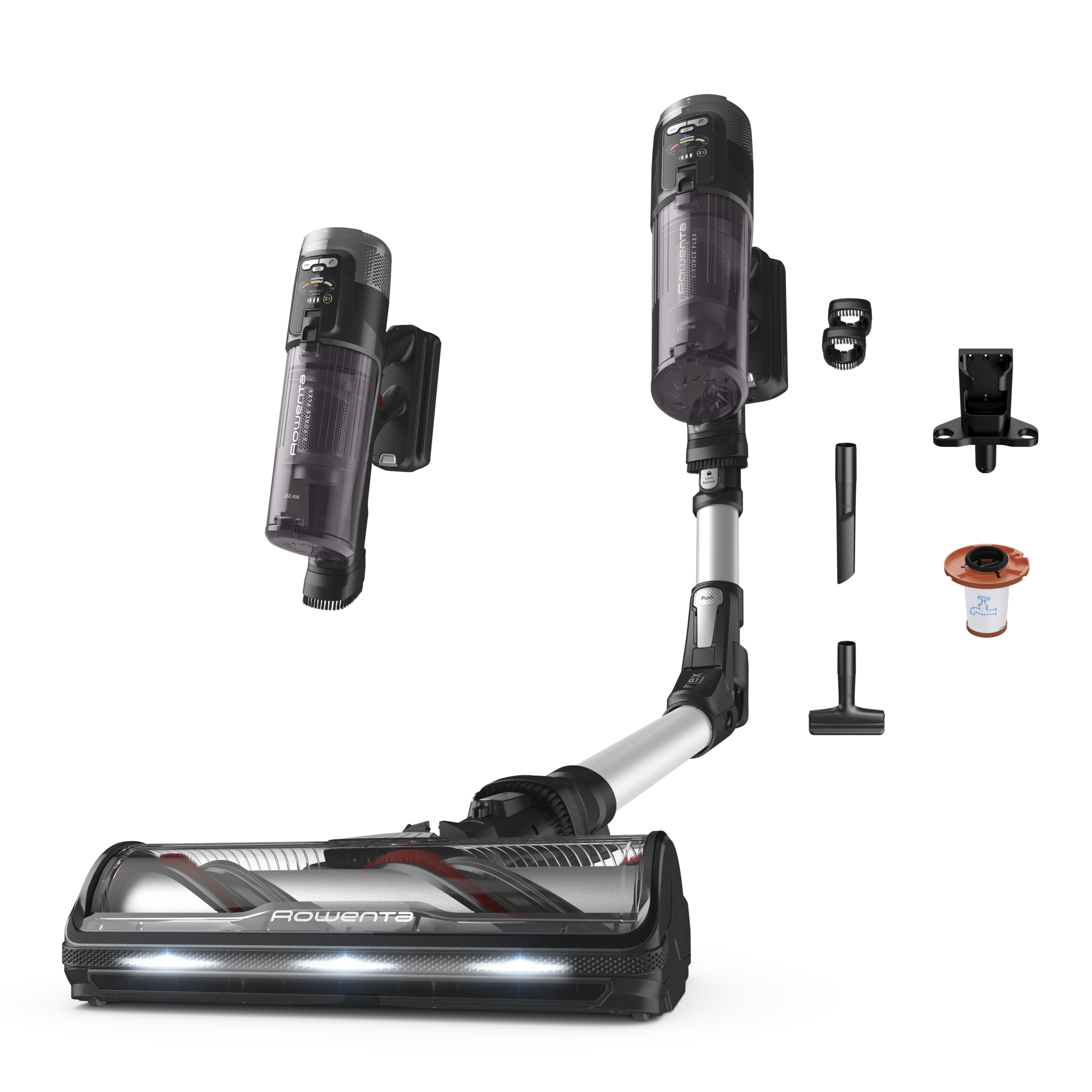 Aspirateur Rowenta Compact Rouge - Filaire Avec Sac, Très Peu Servi, Comme Neuf