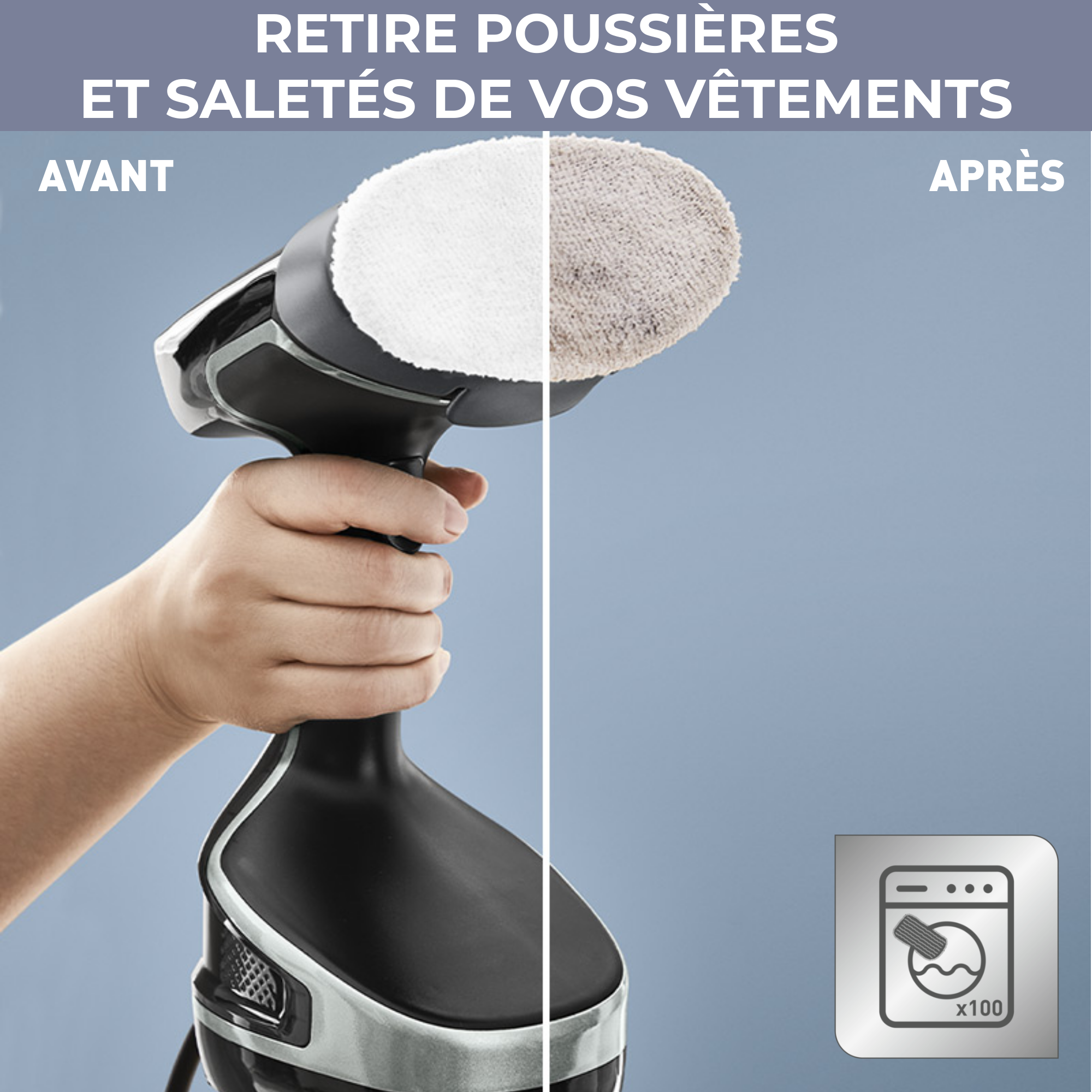 Calor Access Steam Easy Dampfbügeleisen 1400W - 25g/min Dampfleistung