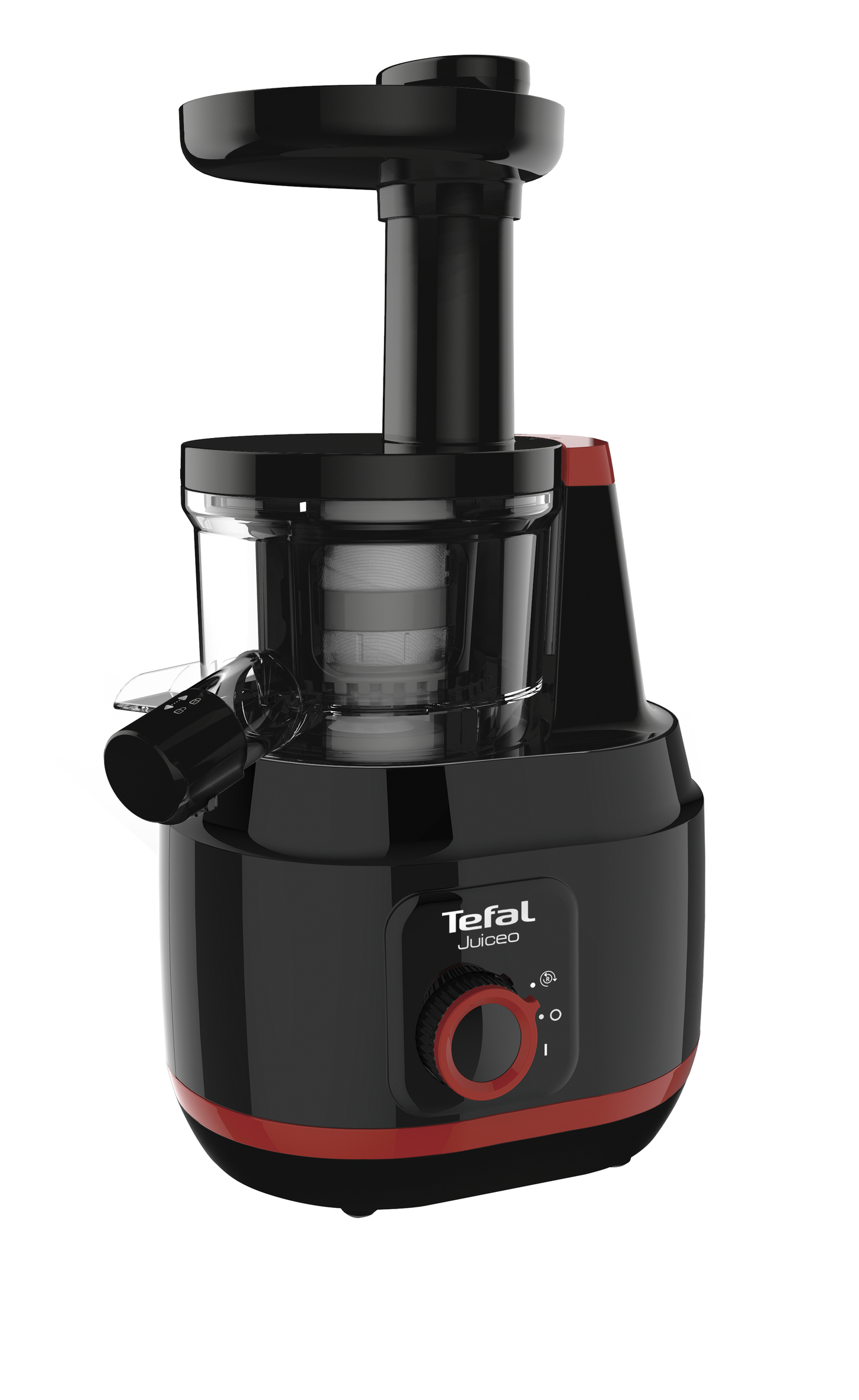 ZC150838 JUICER JUICEO 2SP 150W BLACK/RED | TEFAL