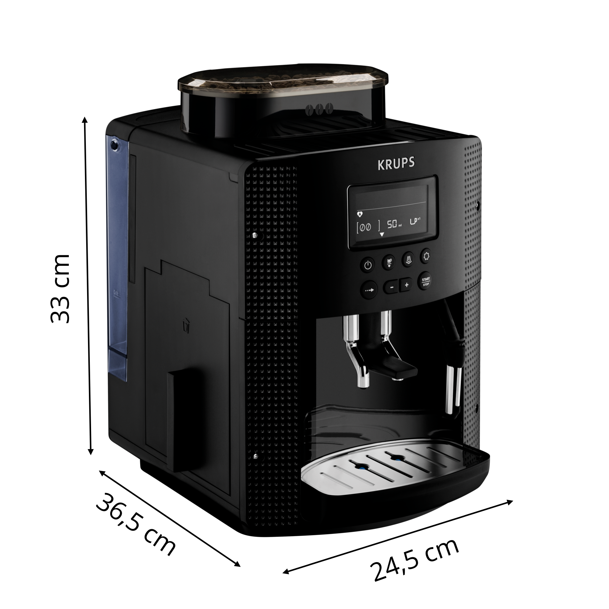 Bac Arrière Pour Cafetière KRUPS MS-8030000540 - Pièce De Rechange Expresso