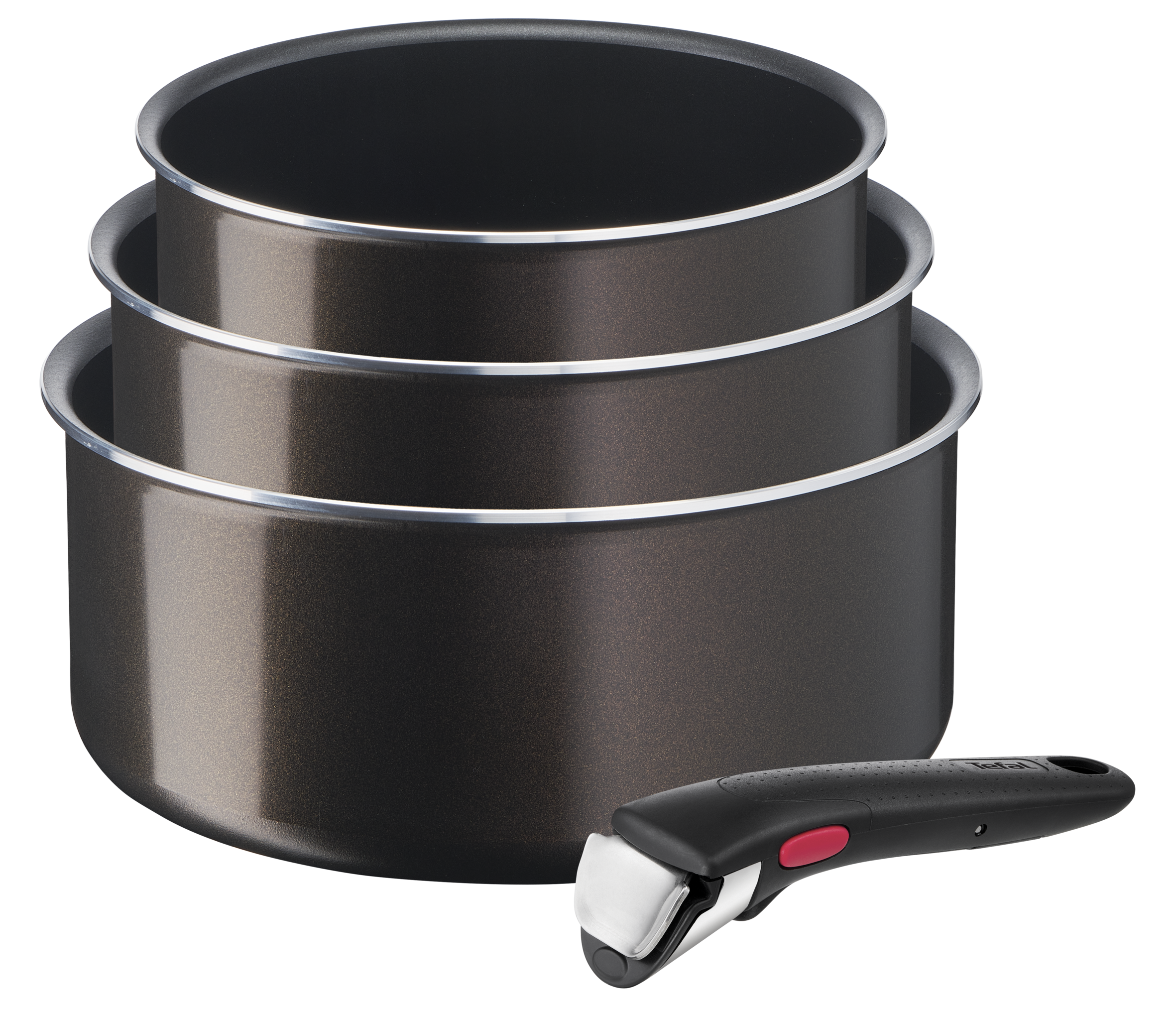 TEFAL INGENIO Easy Plus Padella Antiaderente 28 Cm - Impilabile, Adatta A Tutti I Piani (Senza Induzione), Fatta In Francia - 3
