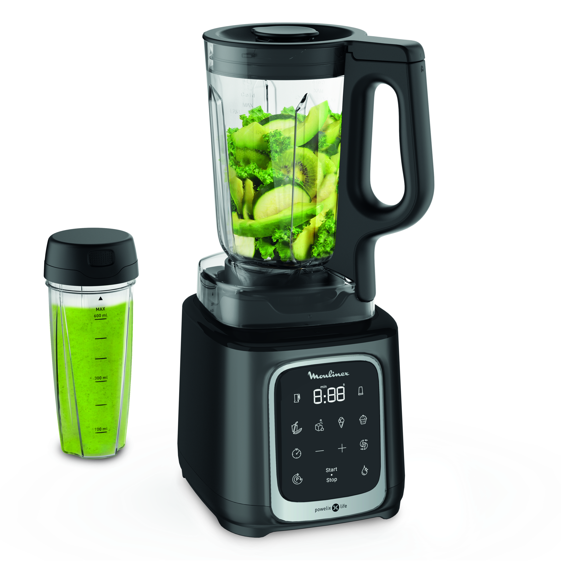 InfinyMix+ LM91HD10 Blender haute vitesse - 1.600W - 6 programmes - 2,6L