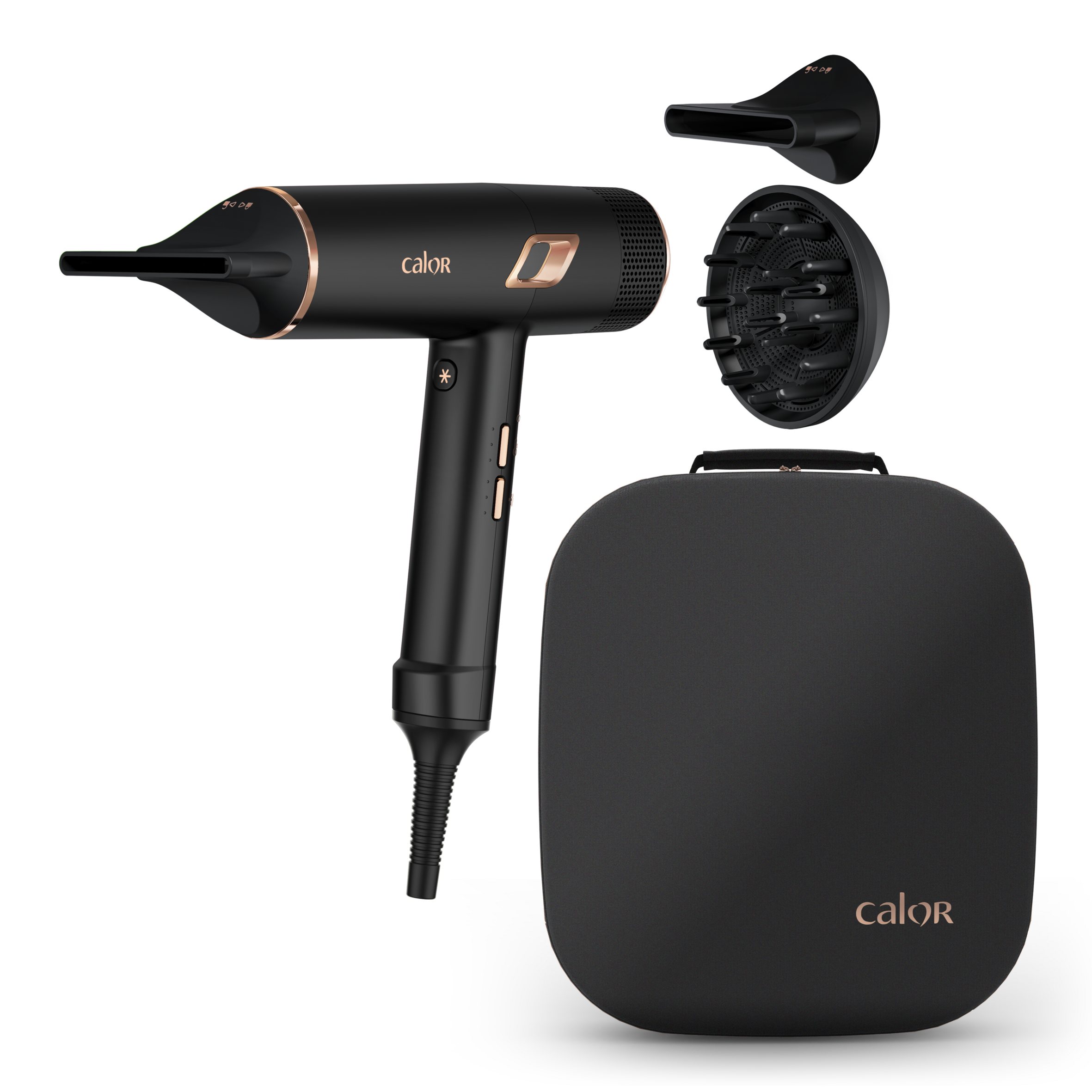 Maestria, Sèche-cheveux, Haute Performance, Format Compact Ultra-léger, Calor