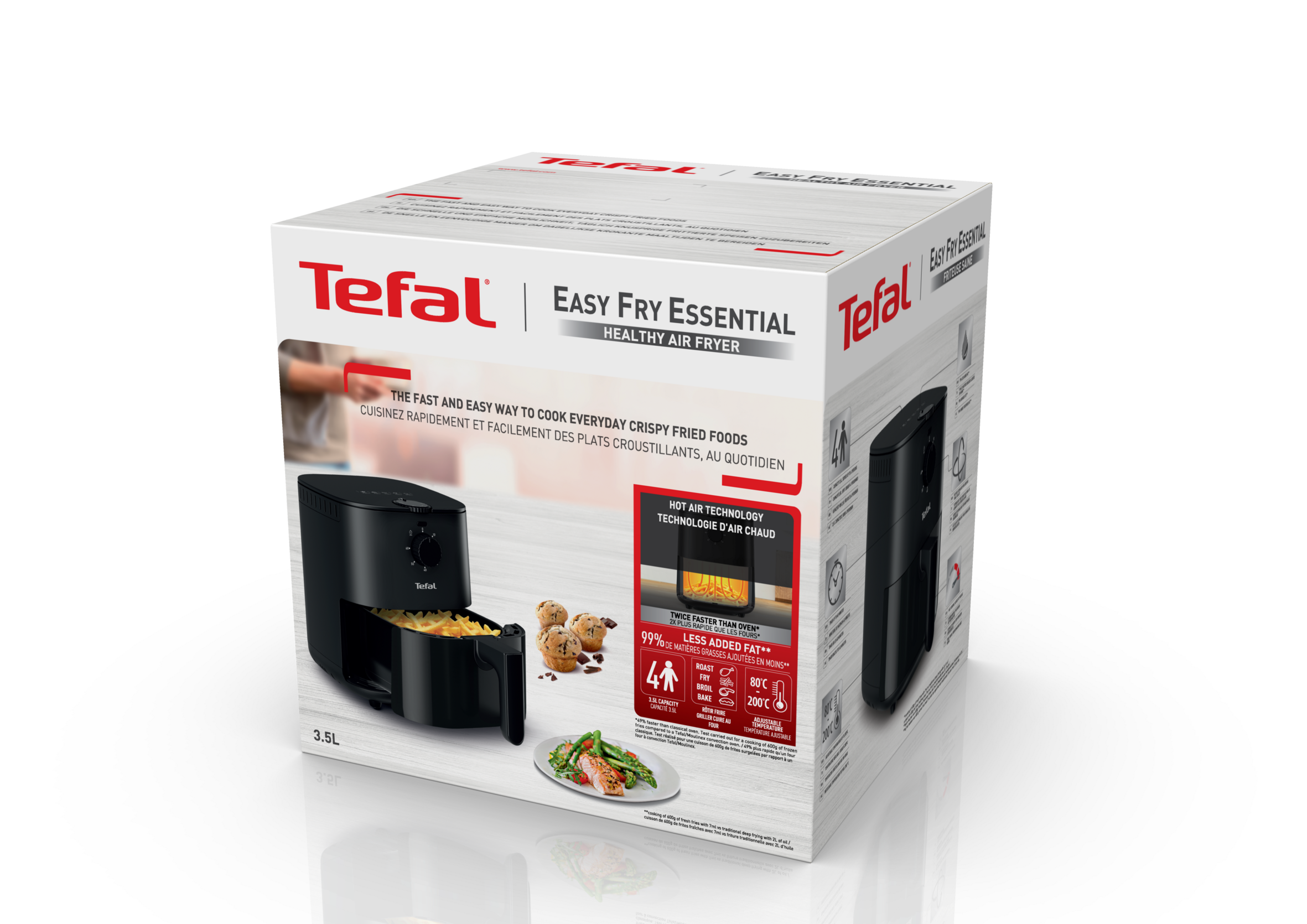 Spannende Tefal Easy Fry Ey 1308 Ebenbild