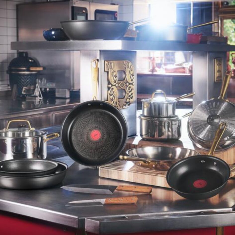 Tefal x Bocuse, Sauteuse antiadhésive 26 cm avec couvercle
