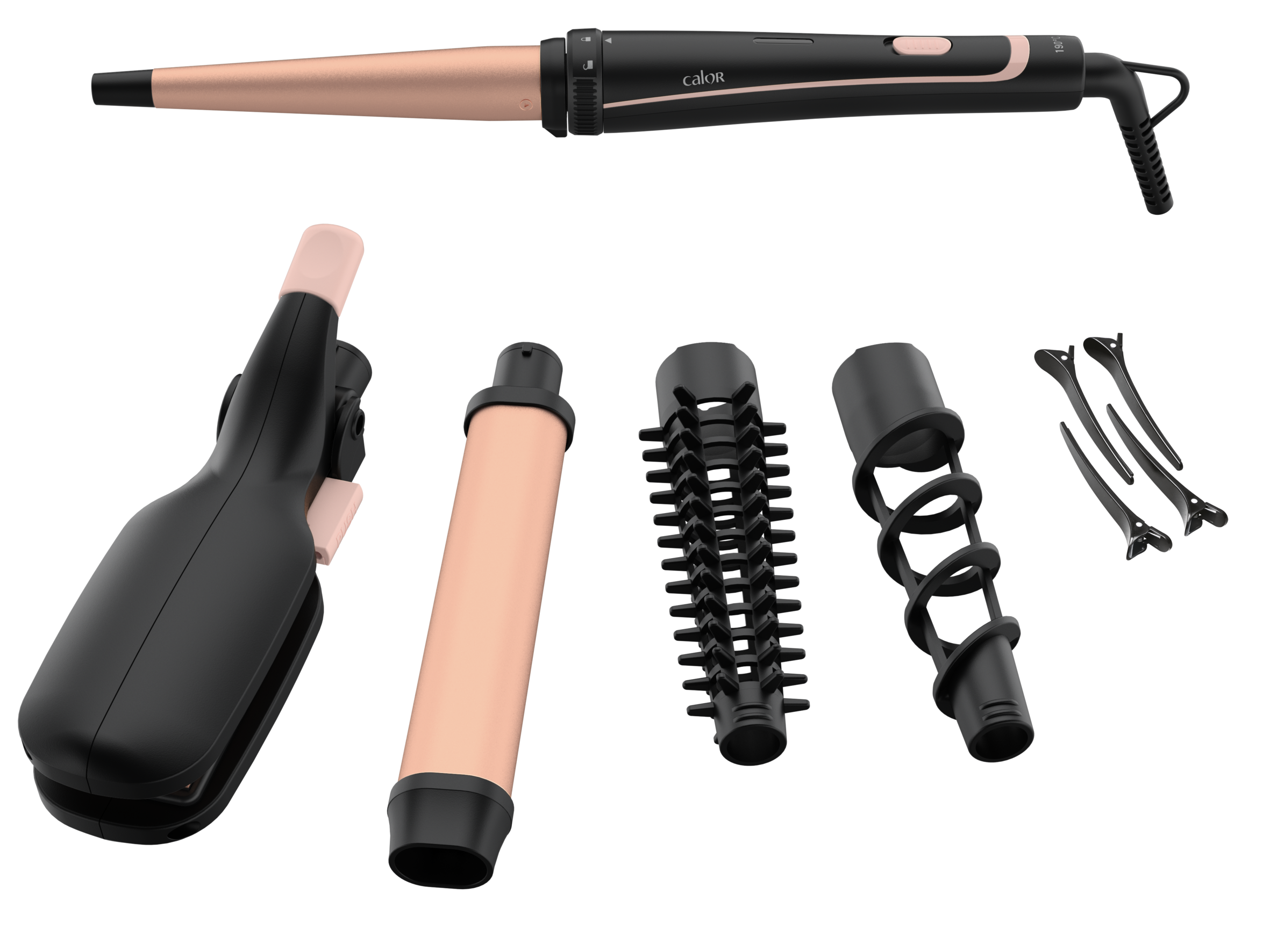 Infinite Looks, Multistyler, 14-en-1, Performant, Revêtement Céramique,  Calor