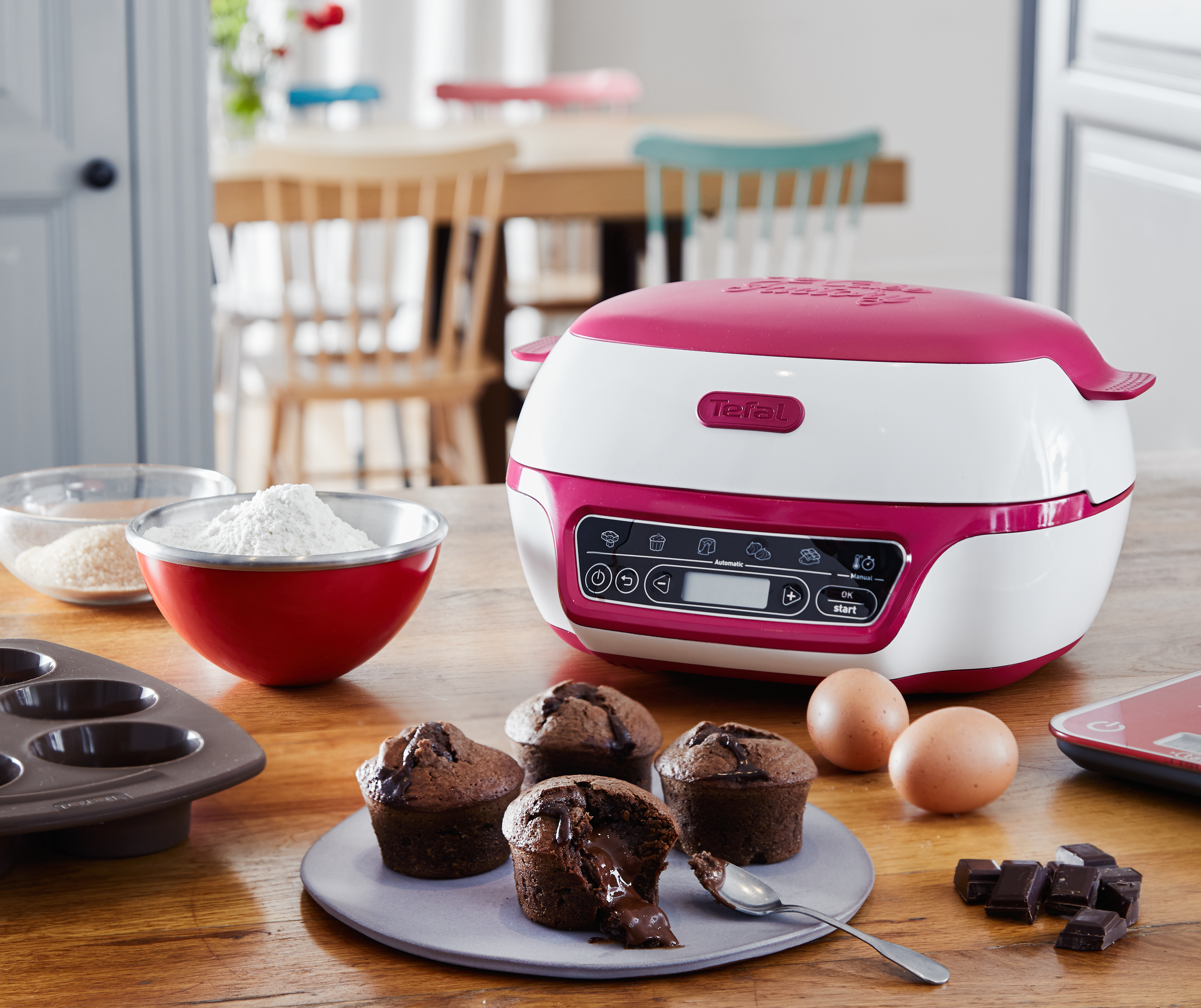 Modes d'emploi CAKE FACTORY KD801811 Tefal