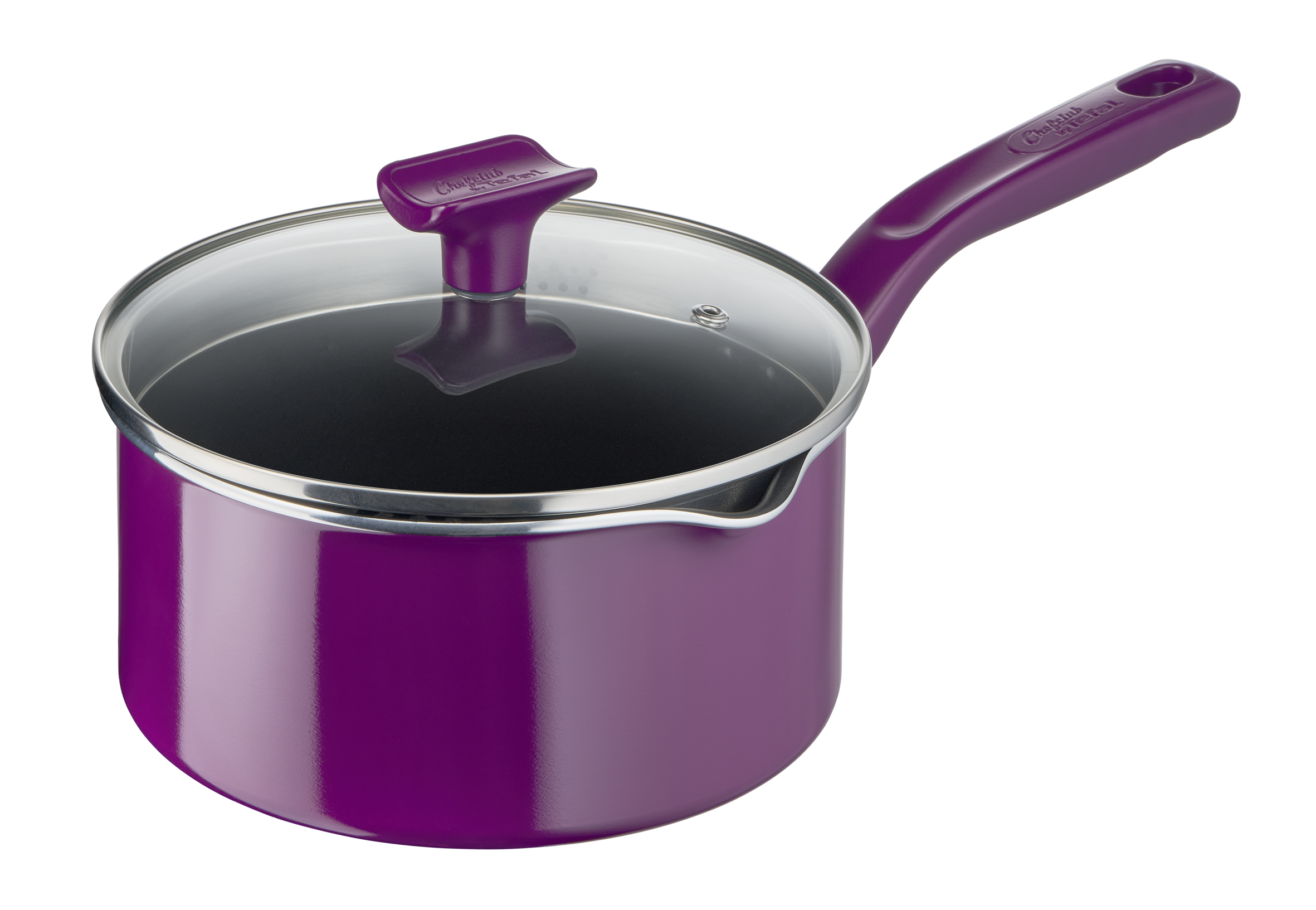 Chefclub G8072404 Poêlon 20 cm violet