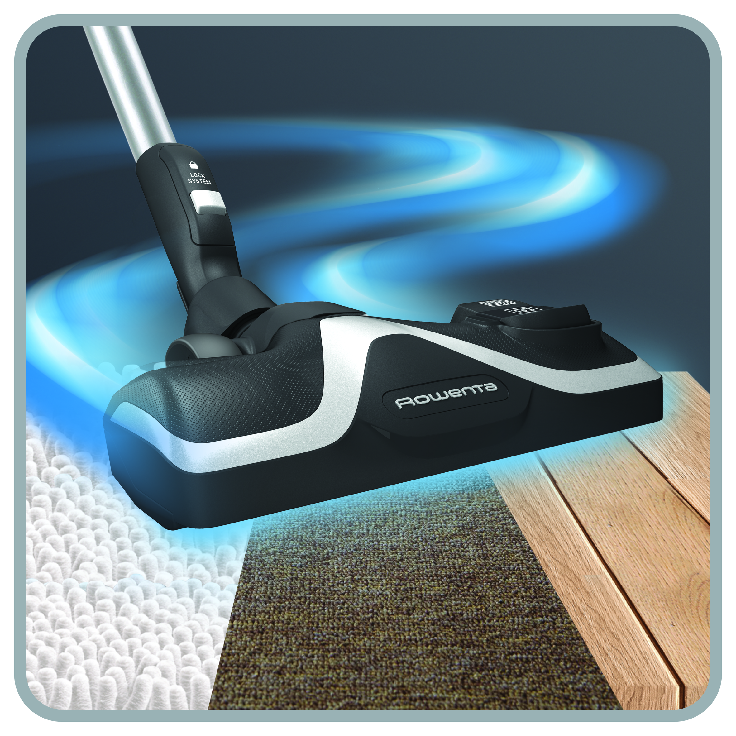 MisterVac compatibile con bocchetta per pavimenti bocchetta di ricambio per bocchetta a scatto Rowenta RO8324EA Silence Force Multicyclonic