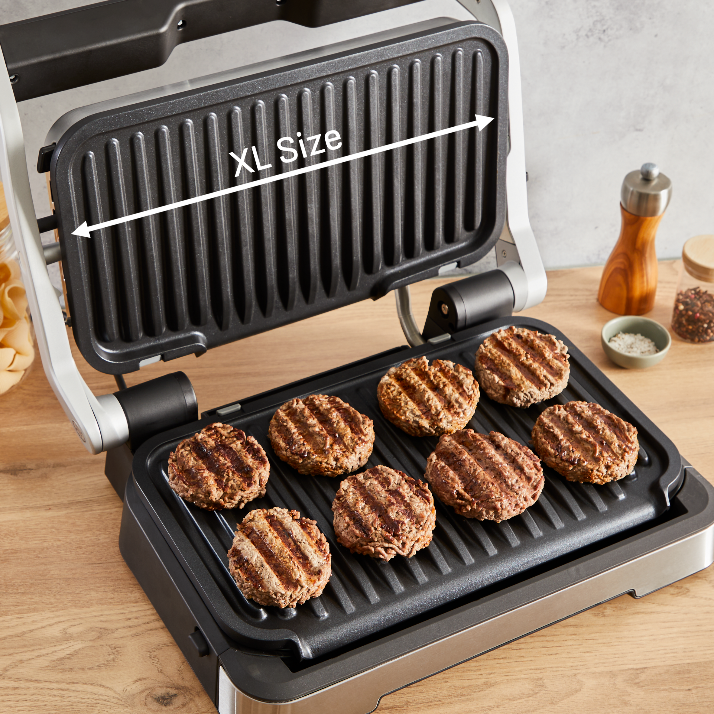 Accessoire Optigrill Xl Four Tefal – Coque De Cuisson XL Pour OptiGrill 2 En 1, Fonction Four, Antiadhésive, Noir