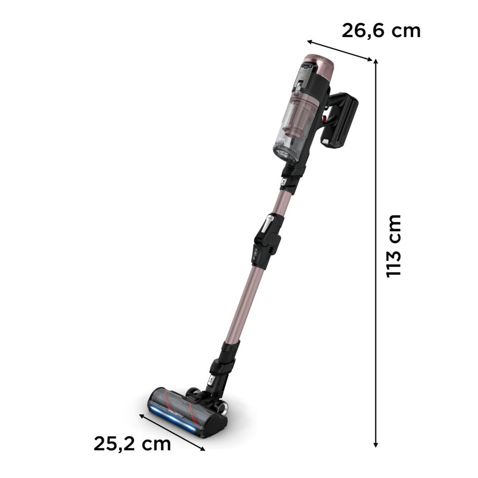 X-FORCE FLEX 16.60, Modello Aqua, Aspirapolvere Senza Filo, Aspirazione Elevata, 315 AW