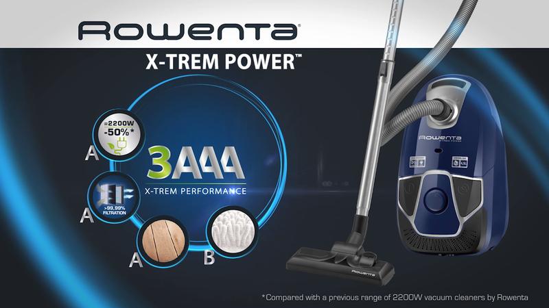 10 Sacchetti per Aspirapolvere Rowenta X-Trem Power RO6887